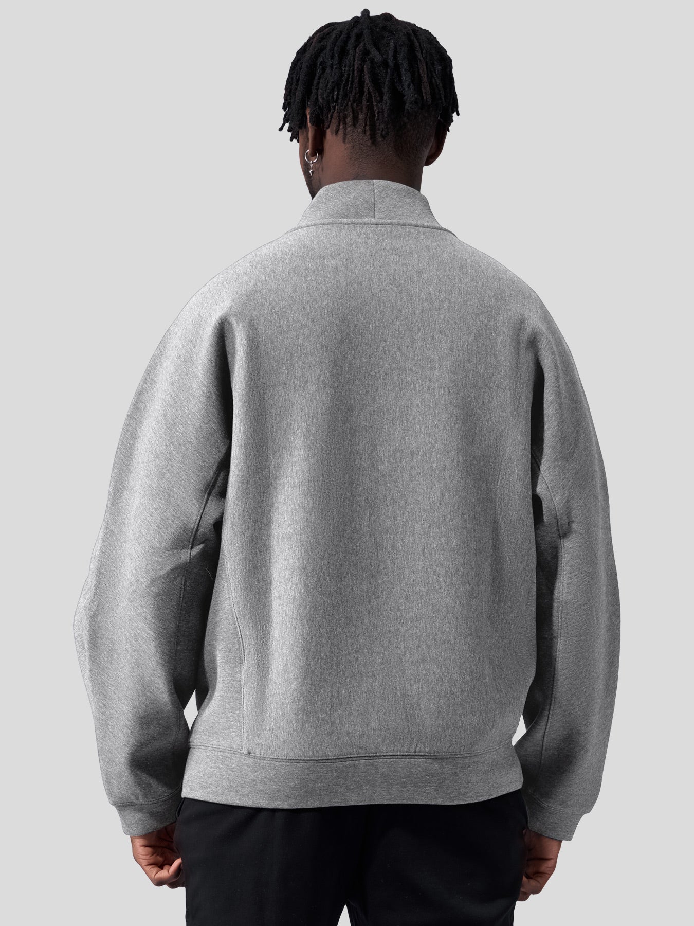 CozySpacer Half Zip Sweatshirt Soft Casual Homewear