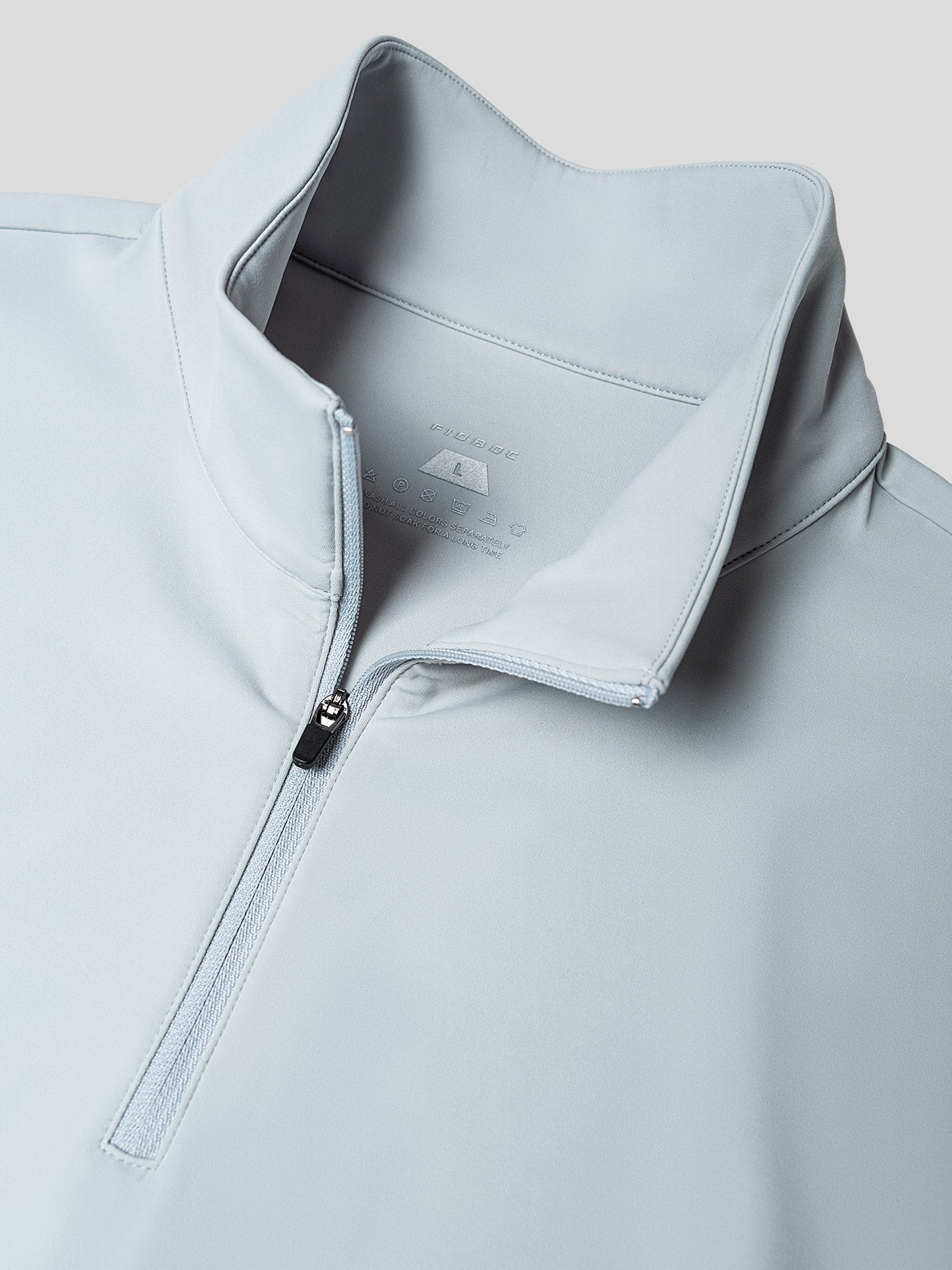 SmoothBlend Half Zip Mock Neck Multicolor Tee 3-Pack: Zip Same Color