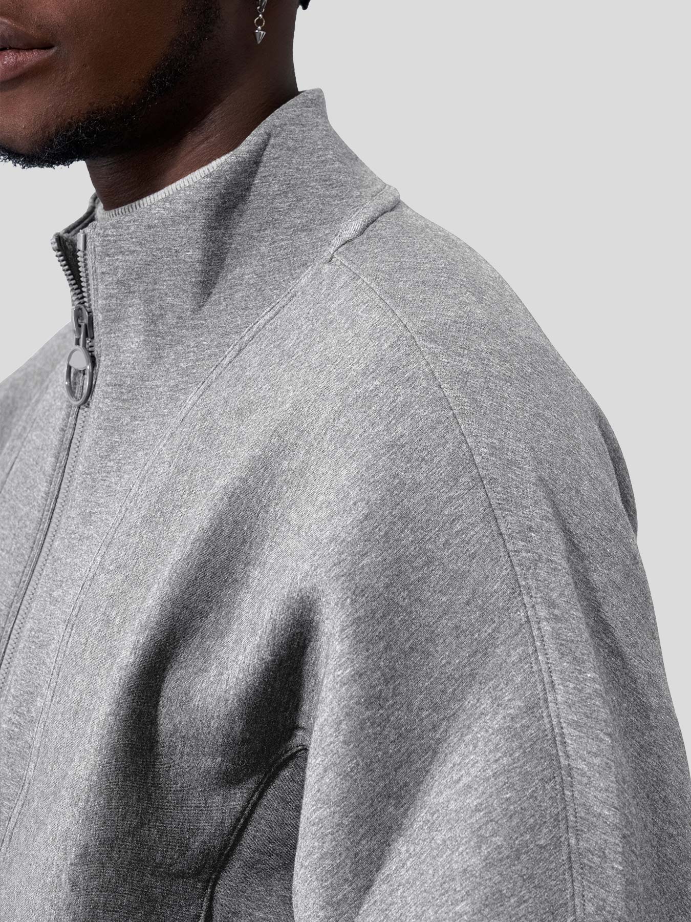 CozySpacer Half Zip Sweatshirt Soft Casual Homewear