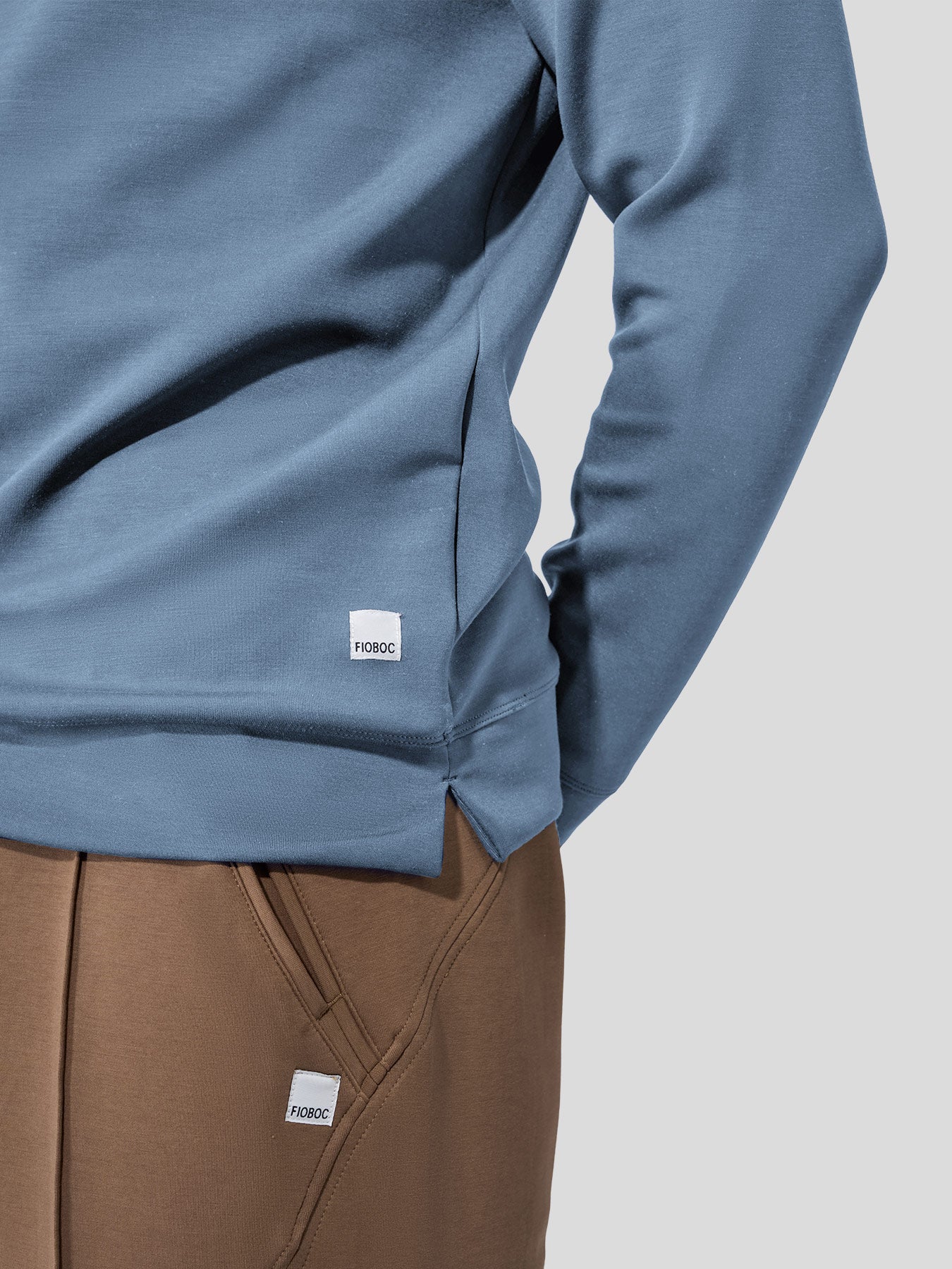 Modal Blend Long Sleeve Hoodie