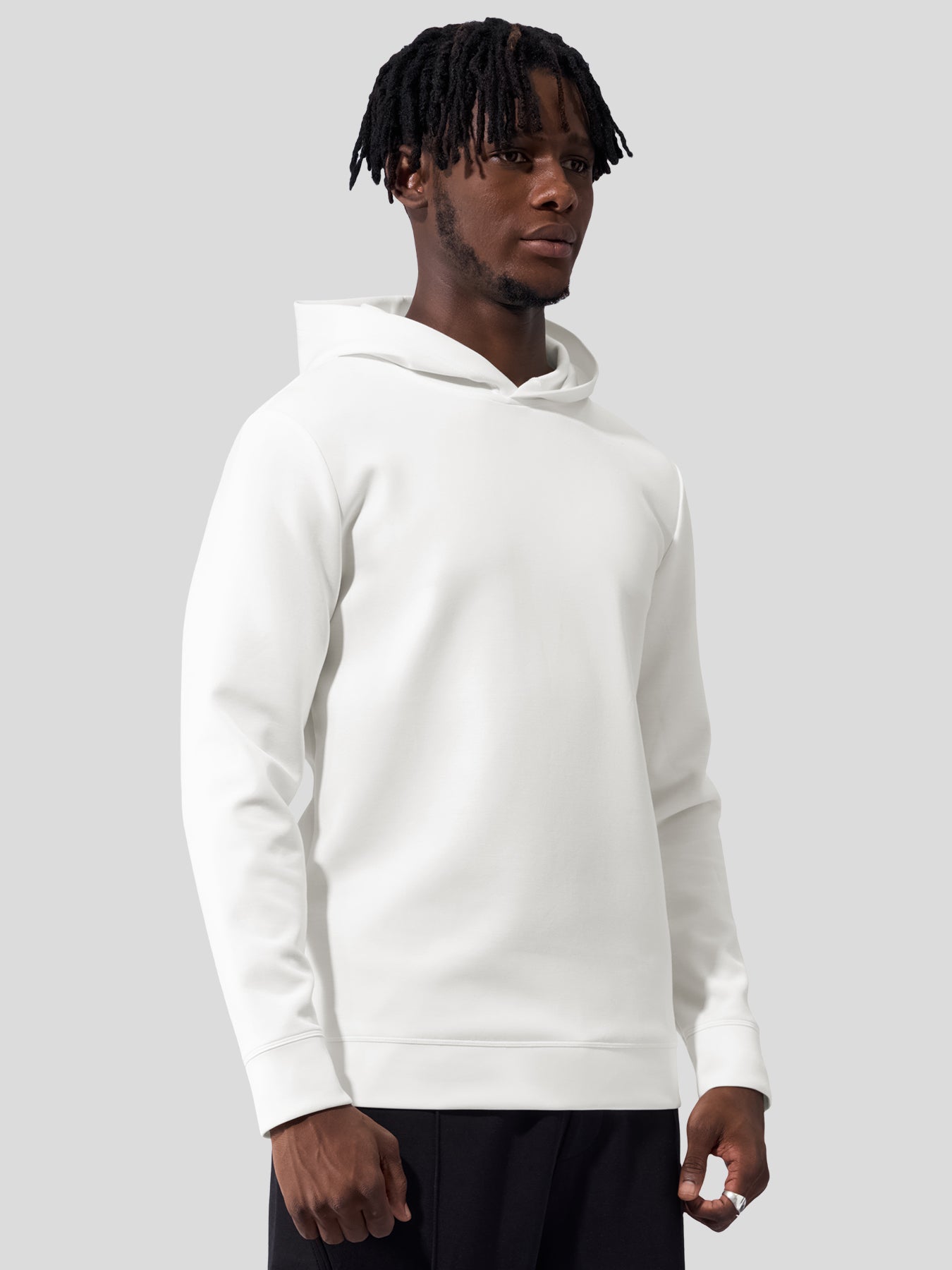 Modal Blend Long Sleeve Hoodie
