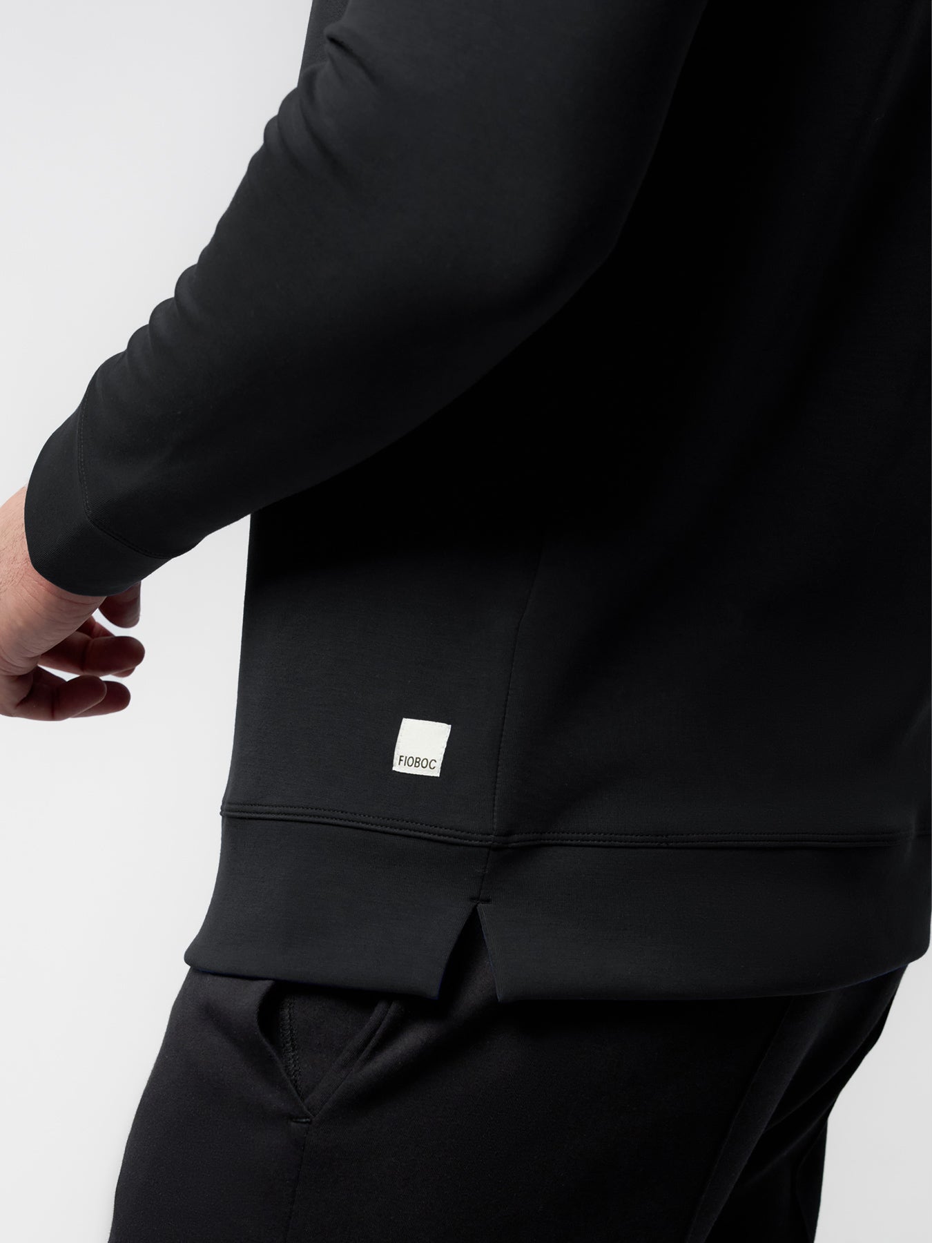 Modal Blend Crew Neck Sweatshirt