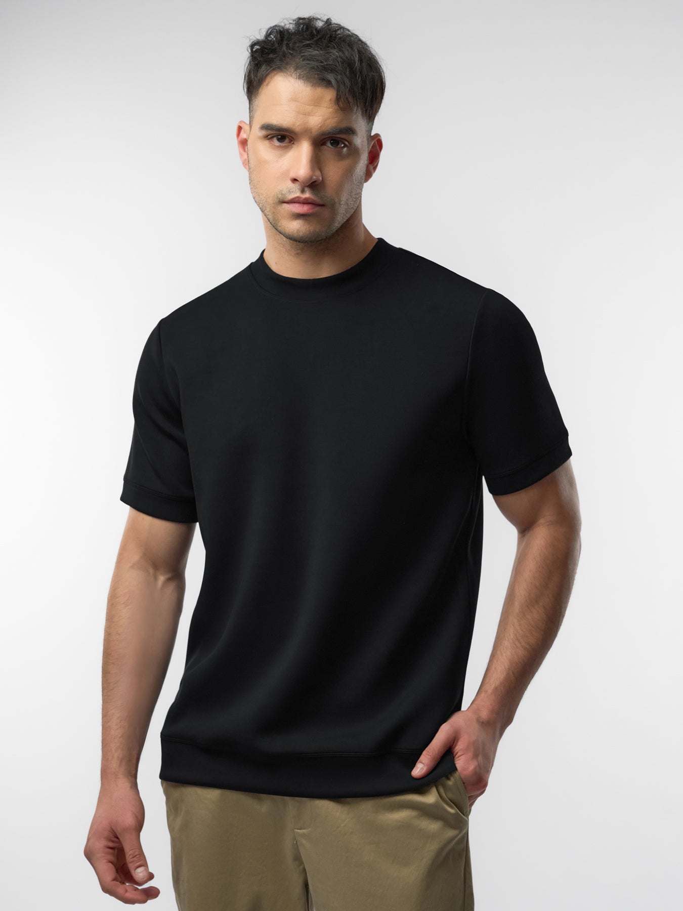Modal Blend Short Sleeve Tee: Classic Fit