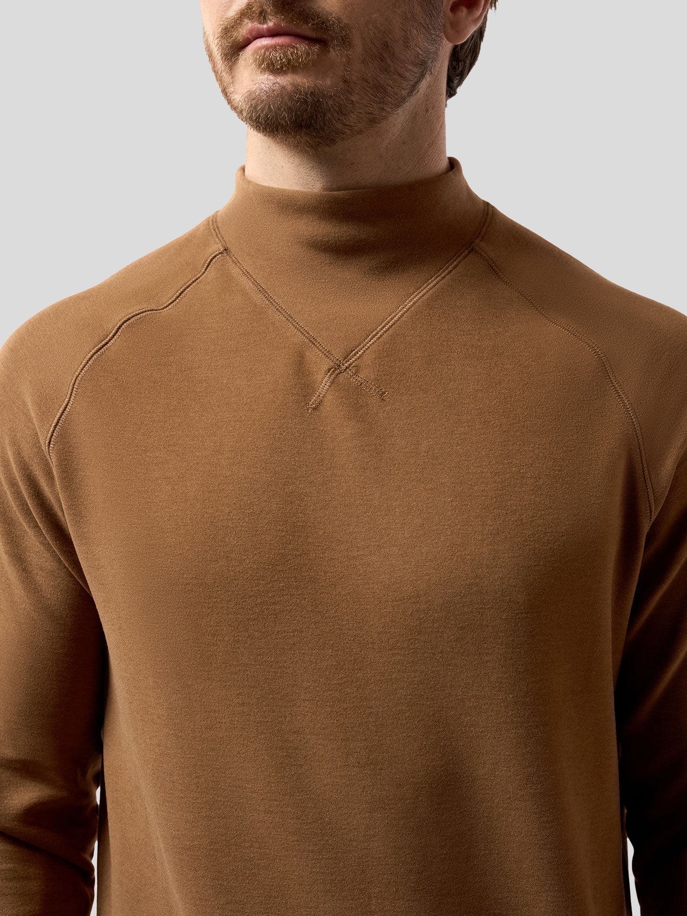 Thermo Fleece Mock Neck Sweatshirt