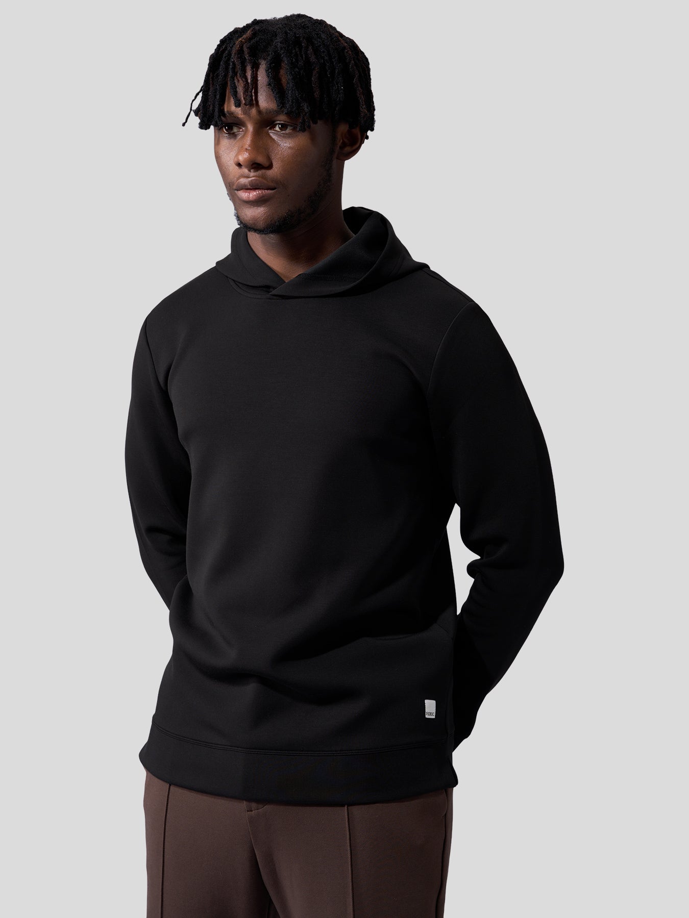 Modal Blend Long Sleeve Hoodie