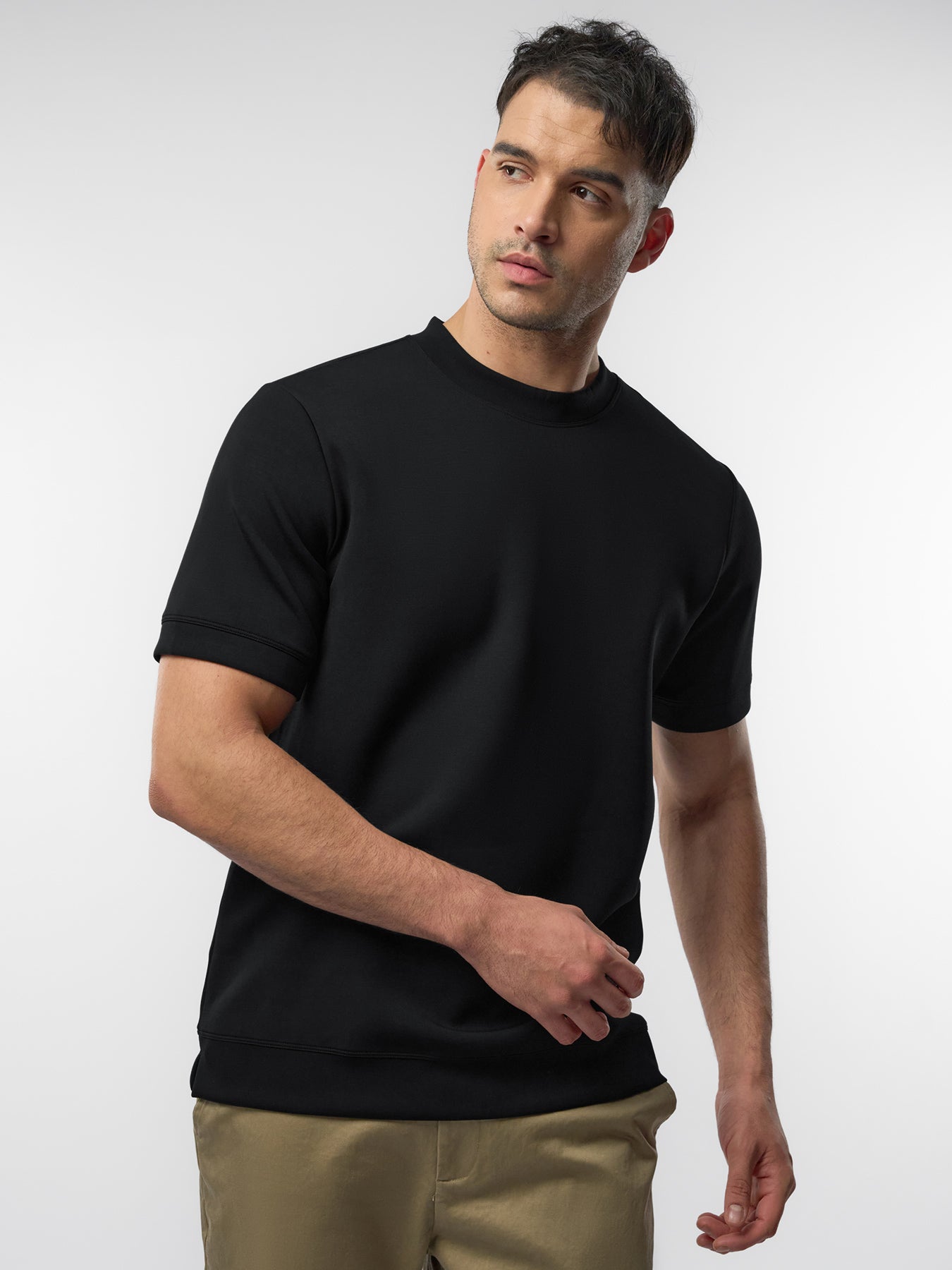 Modal Blend Short Sleeve Tee: Classic Fit