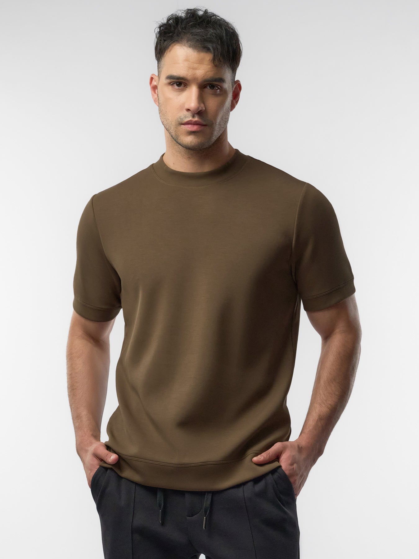 Modal Blend Short Sleeve Tee: Classic Fit
