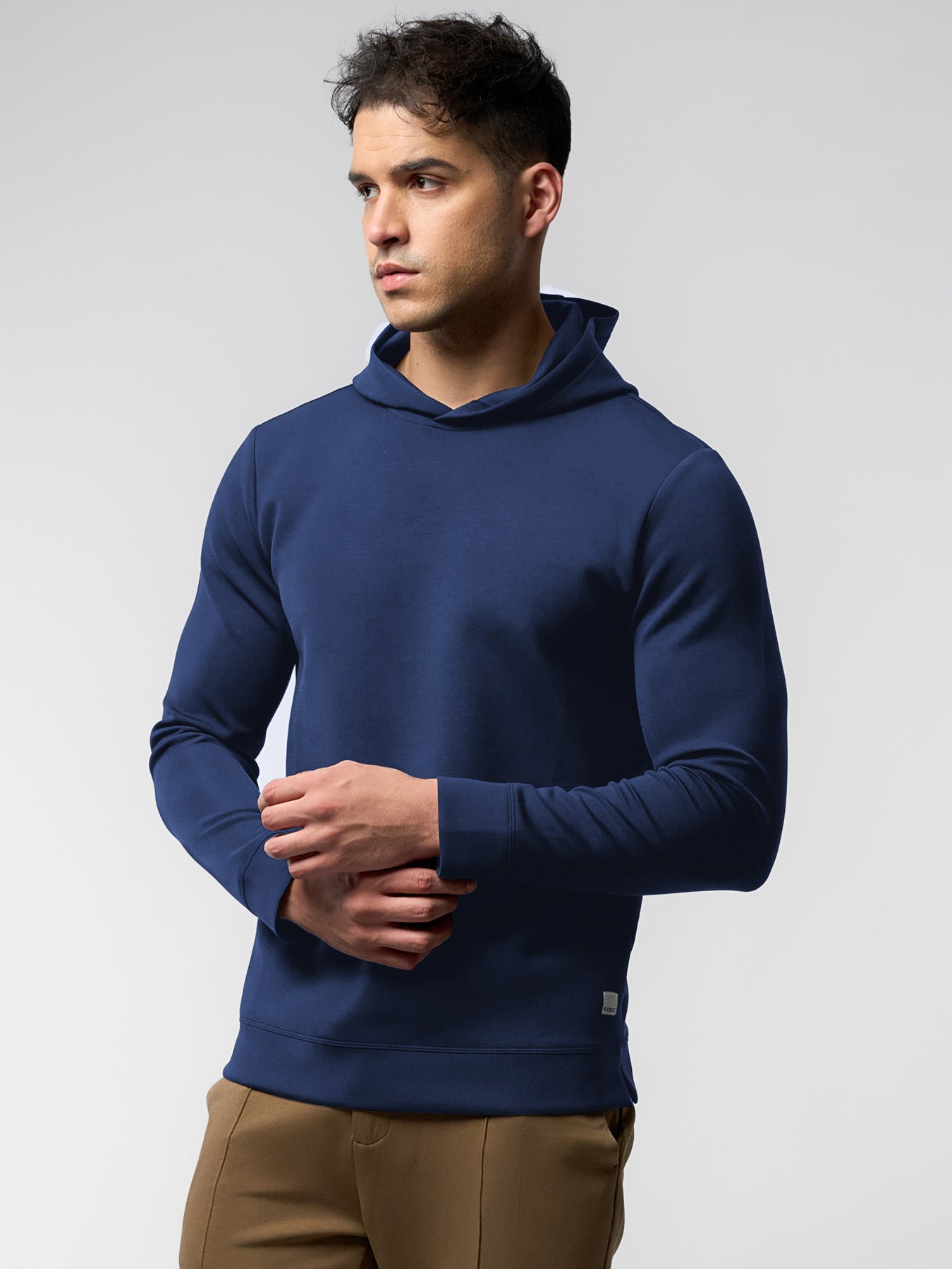 Modal Blend Long Sleeve Hoodie