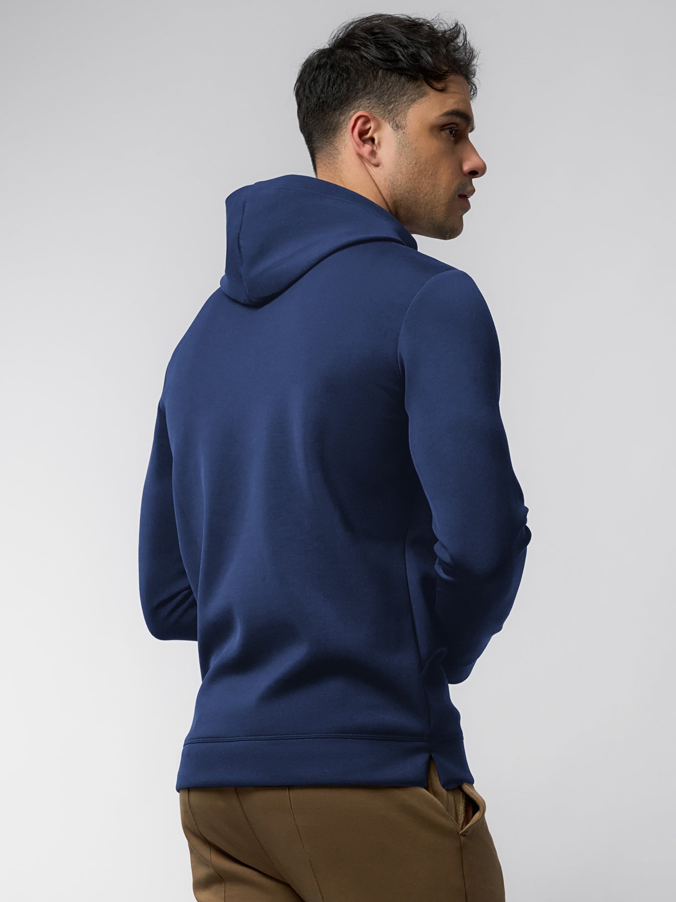 Modal Blend Long Sleeve Hoodie