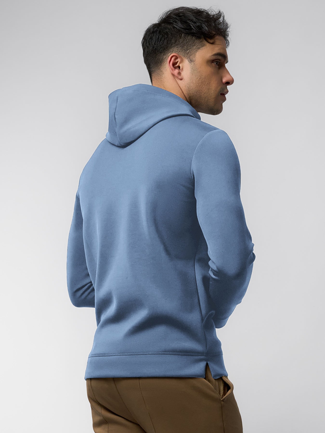 Modal Blend Long Sleeve Hoodie