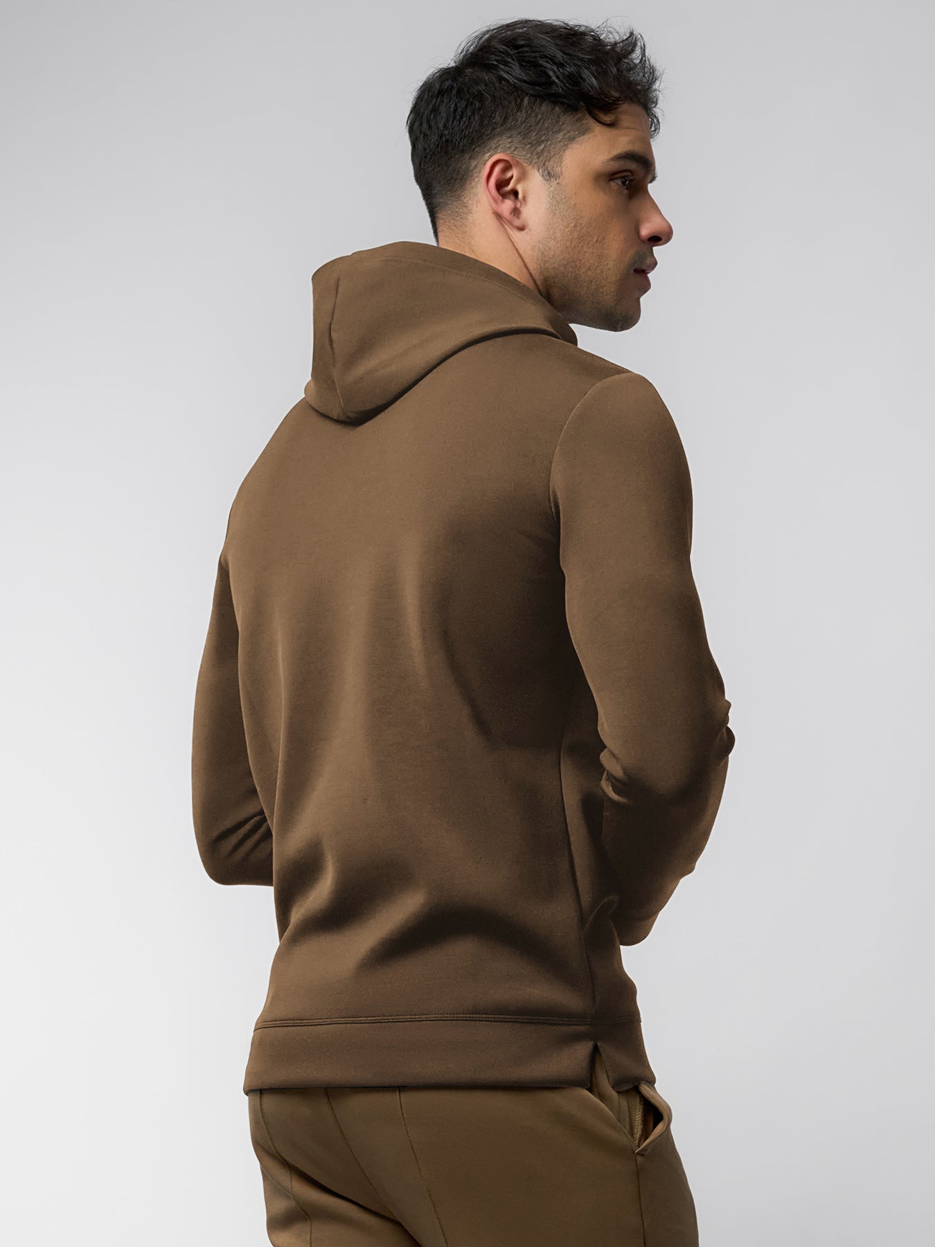 Modal Blend Long Sleeve Hoodie