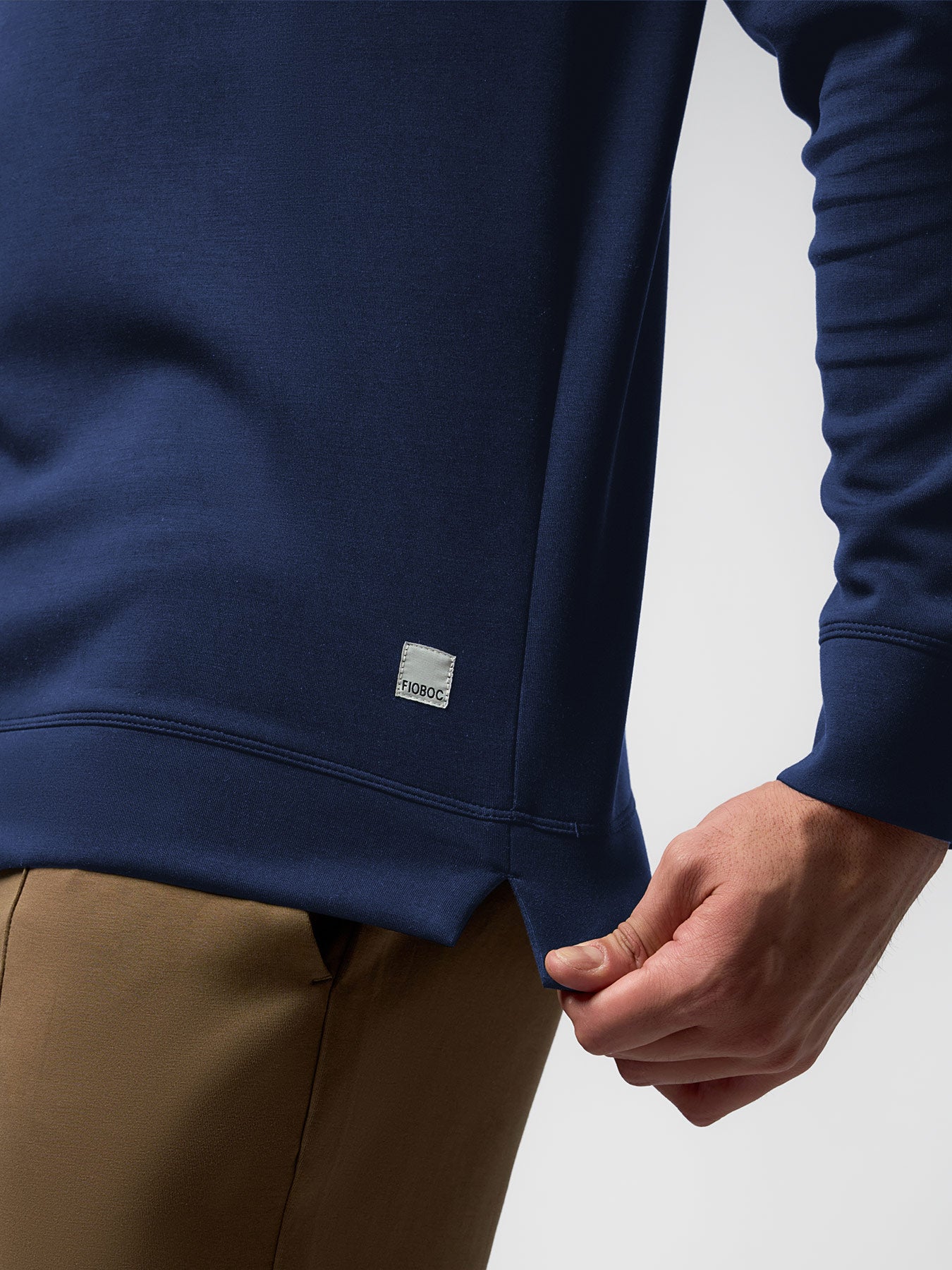 Modal Blend Long Sleeve Hoodie