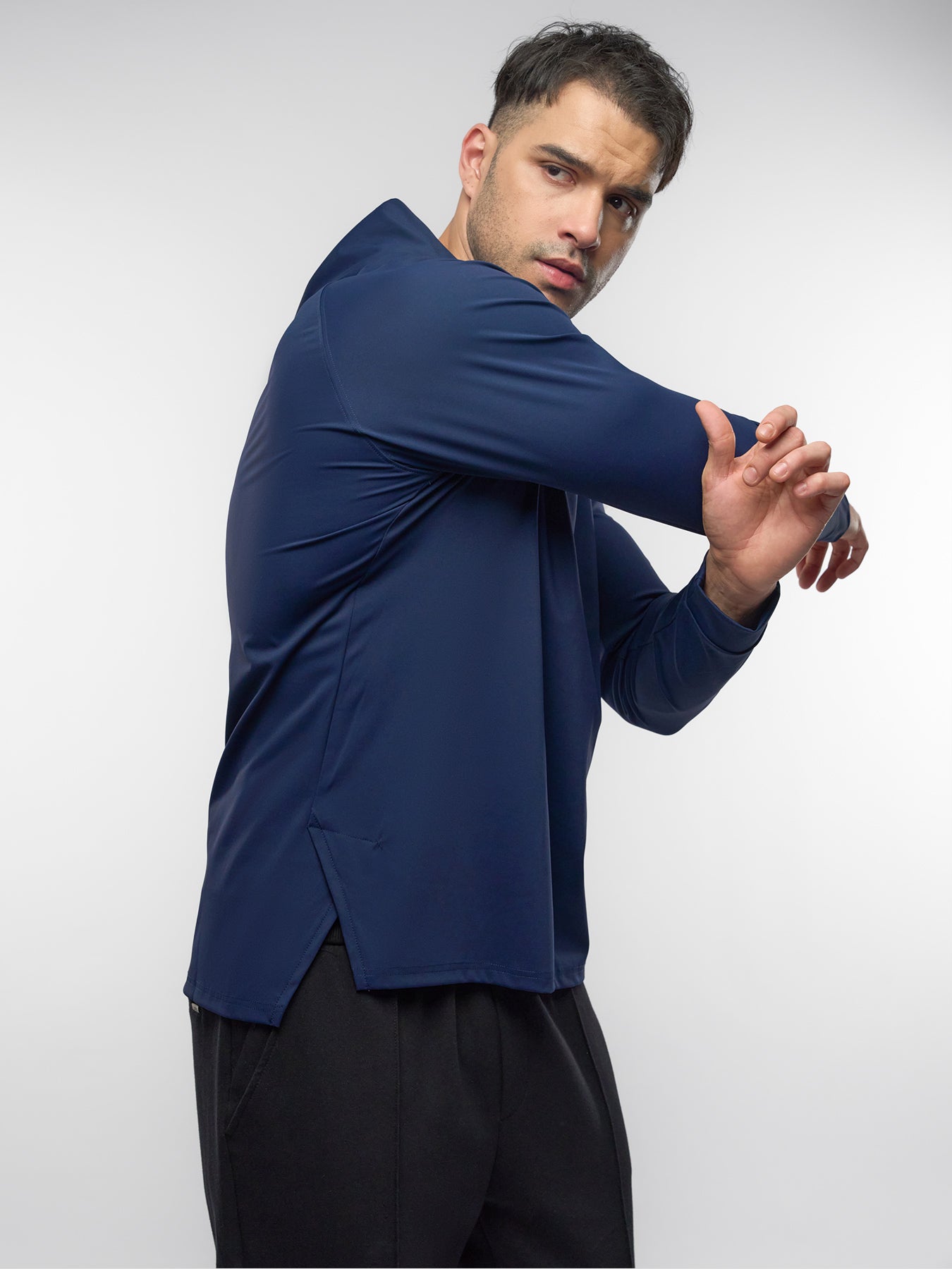 Smoothblend Split Hem Hoodie