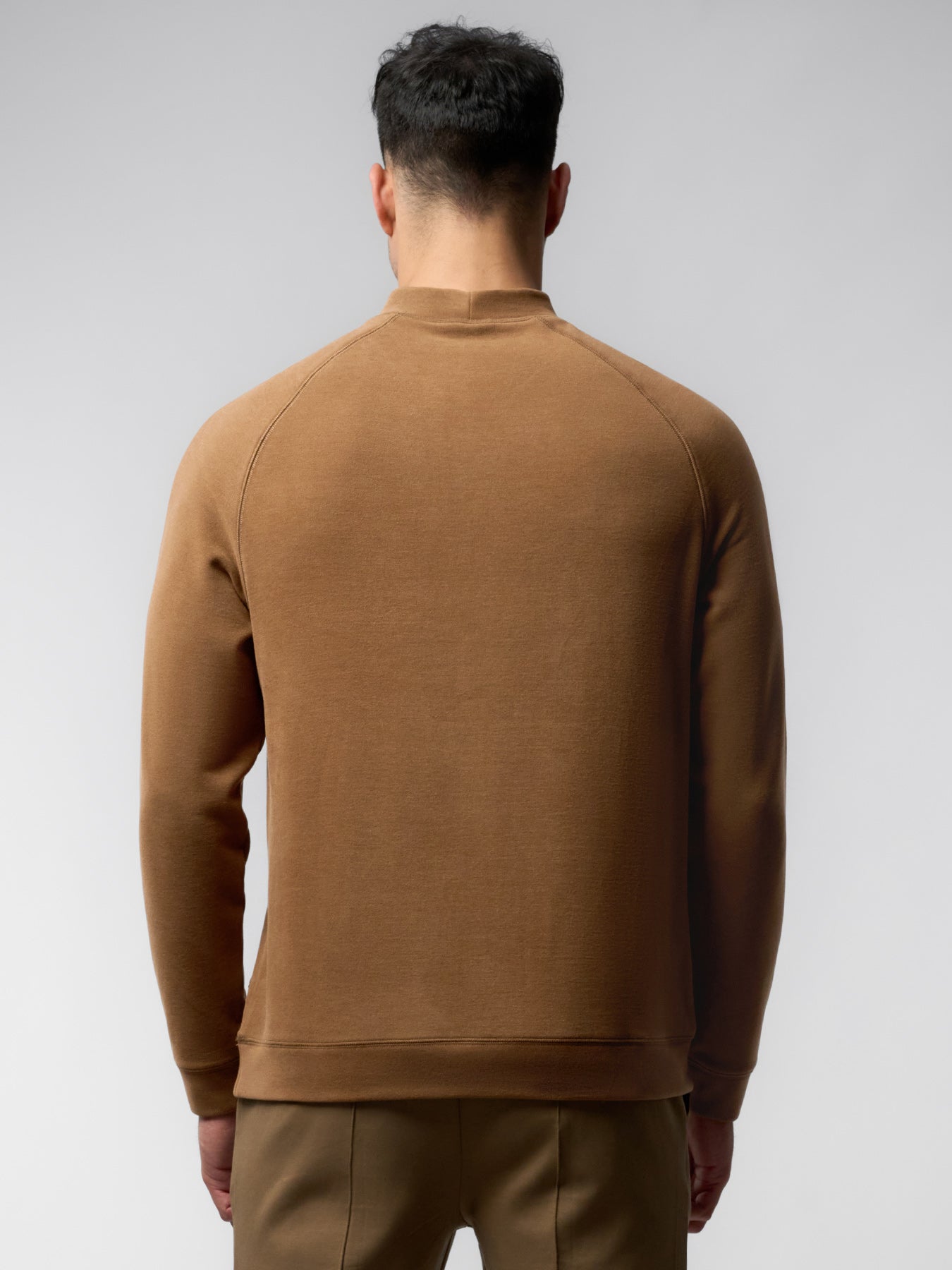 Thermo Fleece Mock Neck Sweatshirt