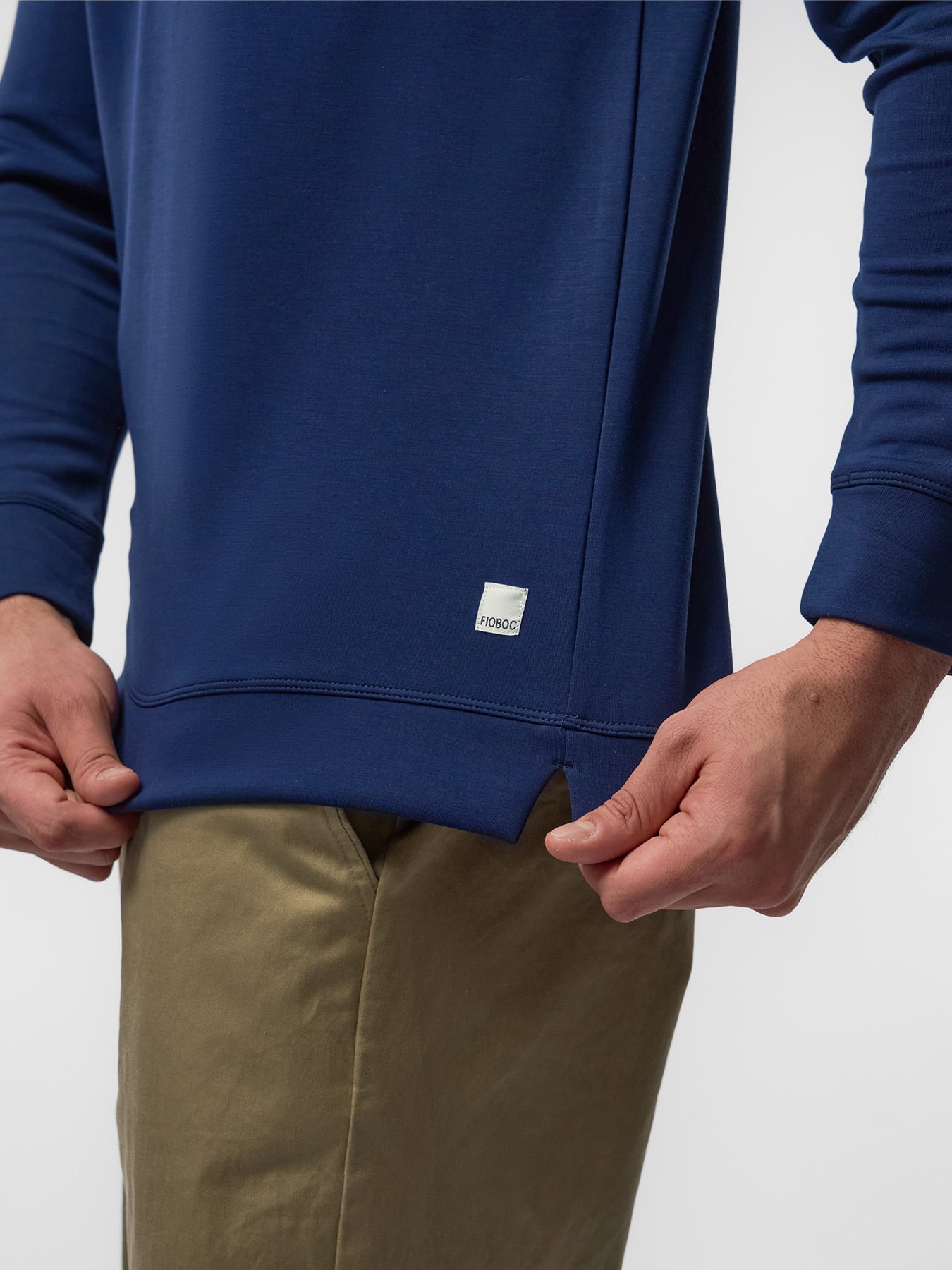 Modal Blend Long Sleeve Hoodie