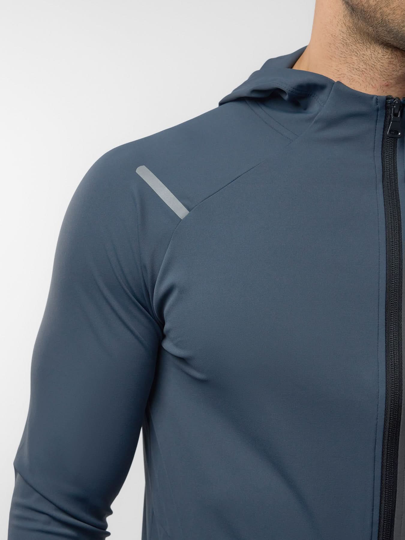 SmoothBlend Quick Dry Sports Fitness Hooded Jacket