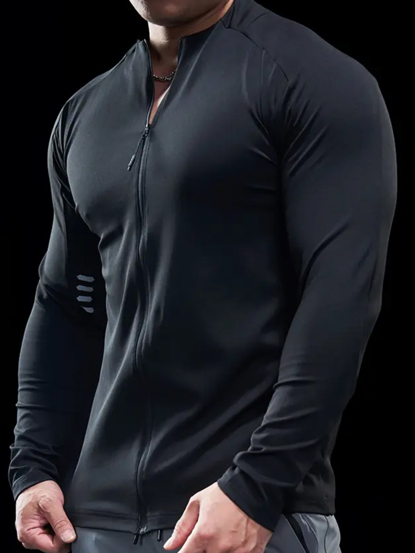 SmoothBlend Quick Dry Sports Fitness Jacket
