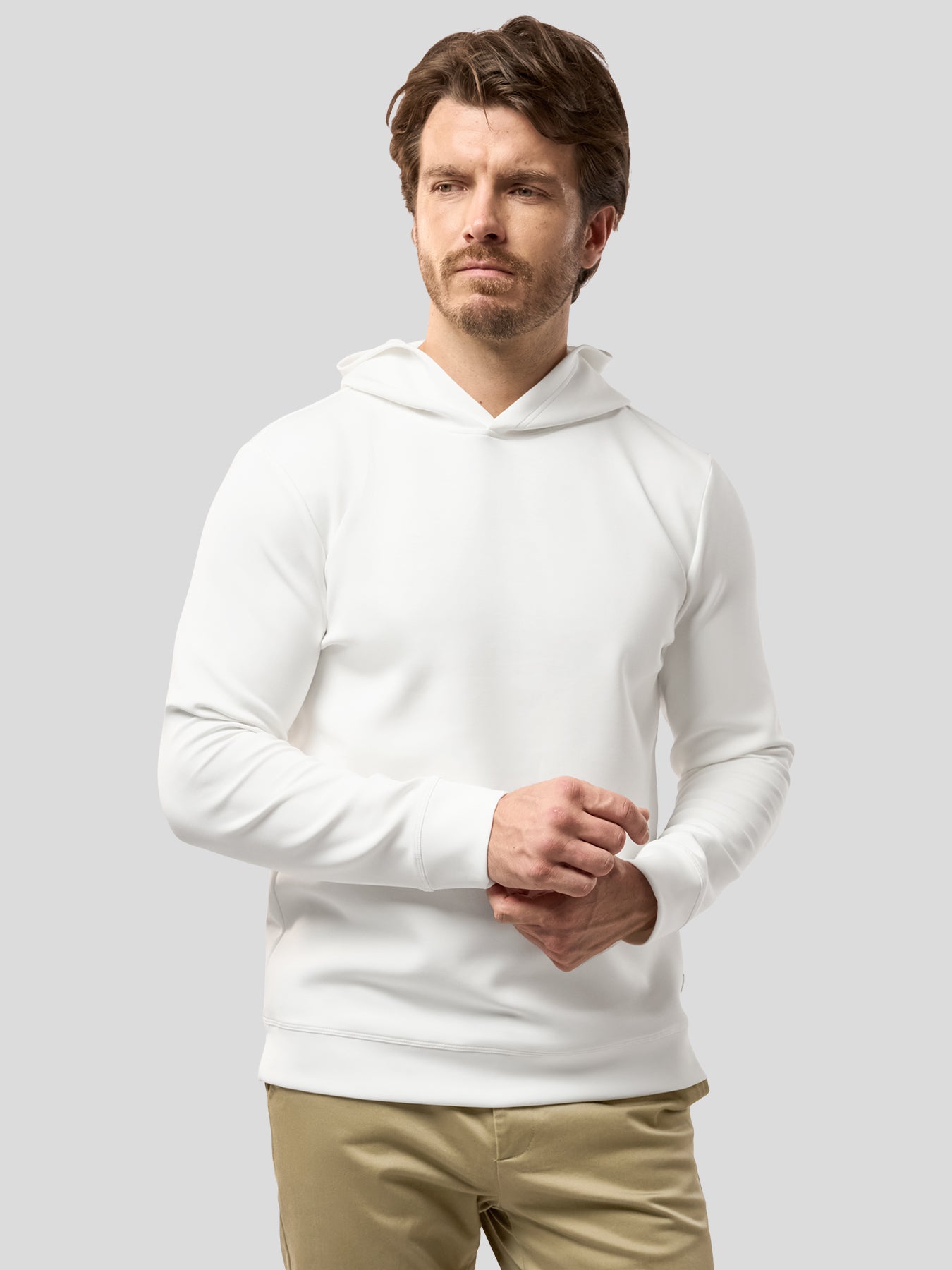 Modal Blend Long Sleeve Hoodie