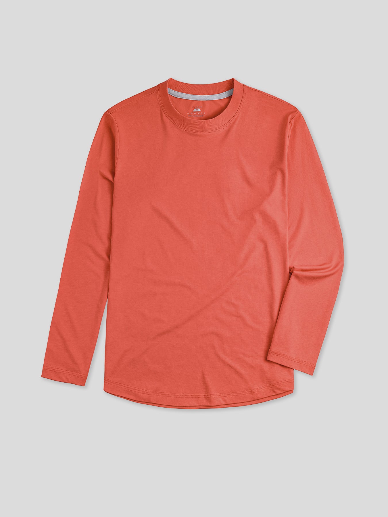 StaySmooth Slim Fit Long Sleeve Curve Hem Tee: New Colors