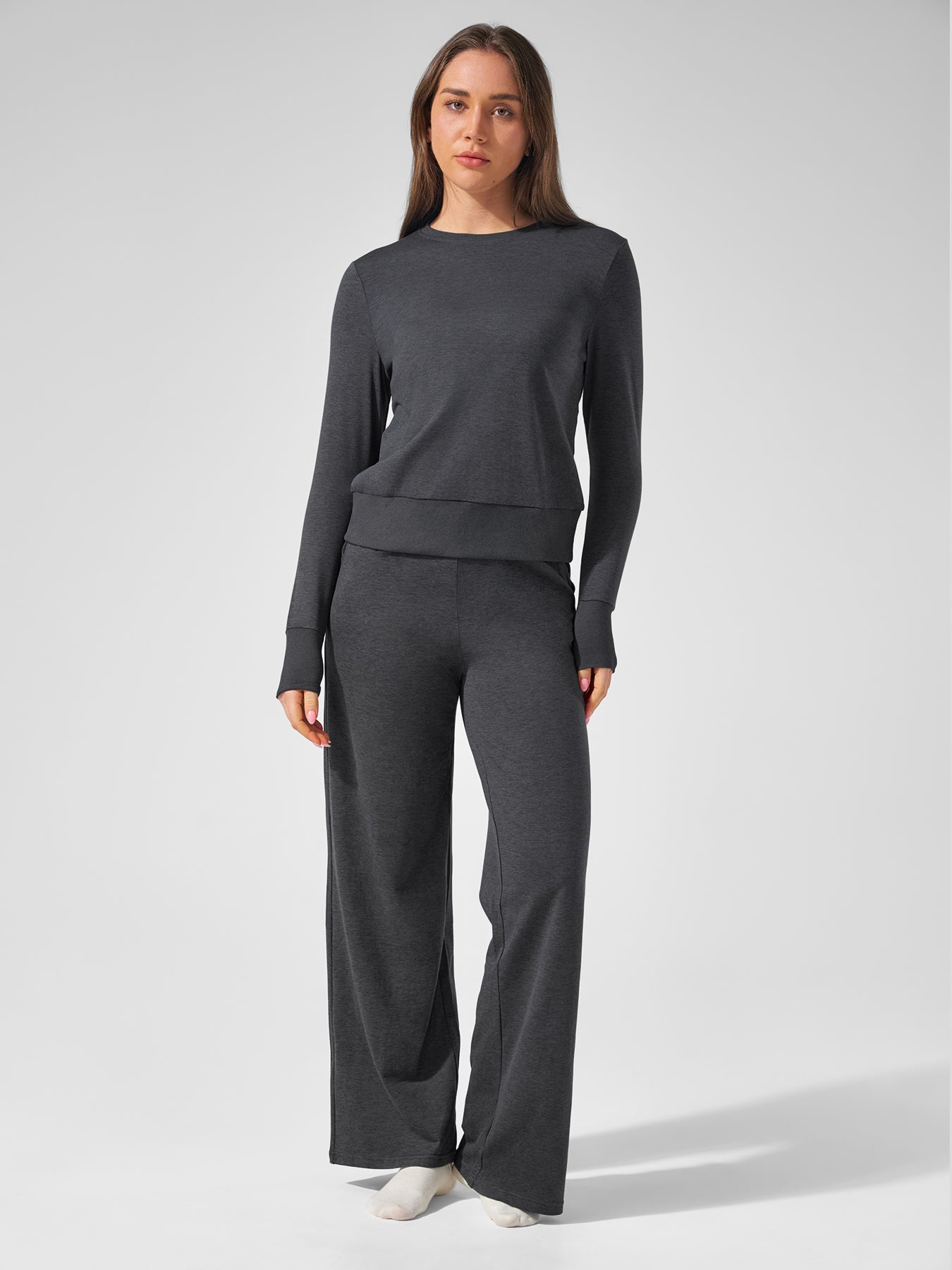 Velou Long Sleeve Crew Tee