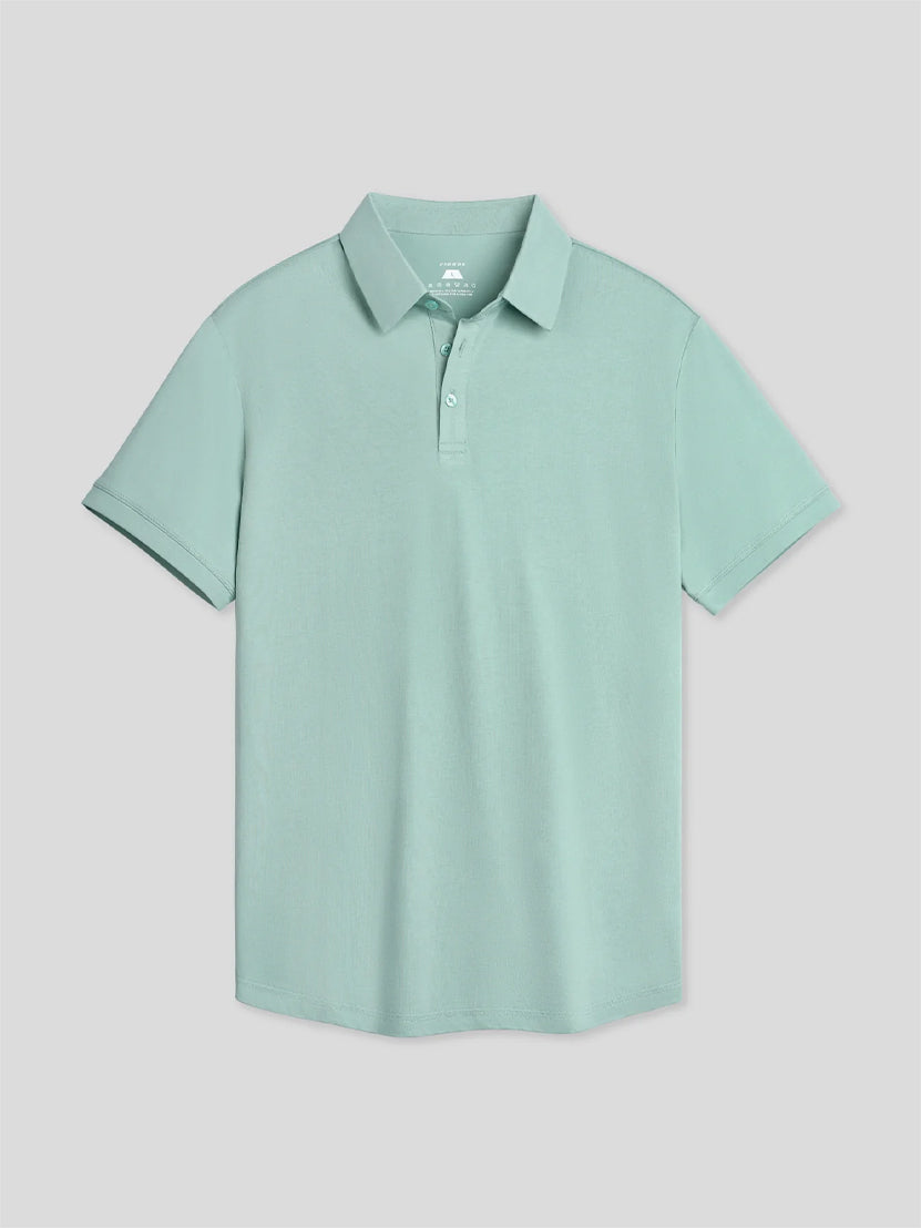 StayCool 2.0 Slim Fit Curve-Hem Polo: 2024 New Style |