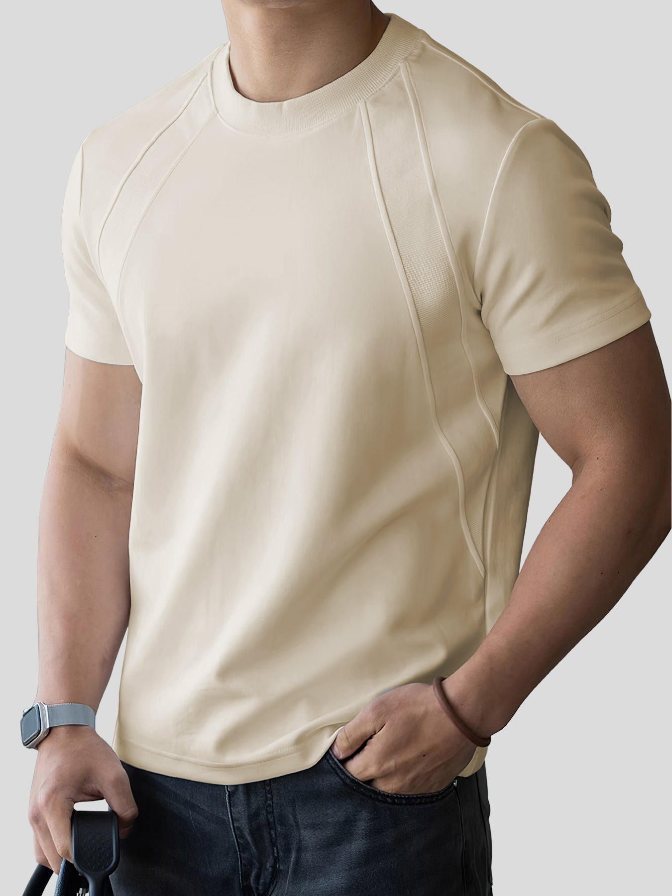 Weekend Performance Tee And Smart Casual Pant Set