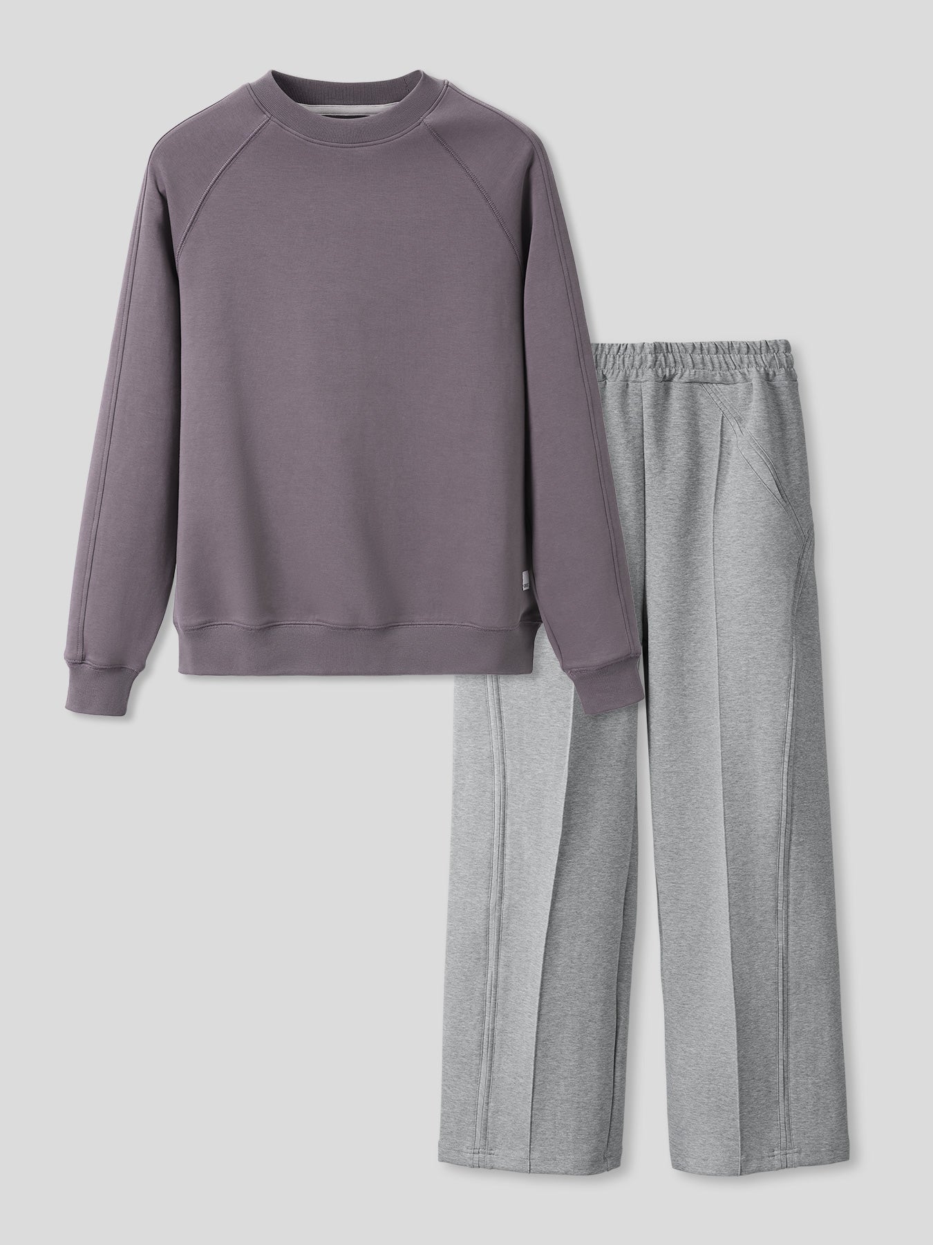 Cozyspacer Essential Sweatshirt And Wide Leg Pants Set