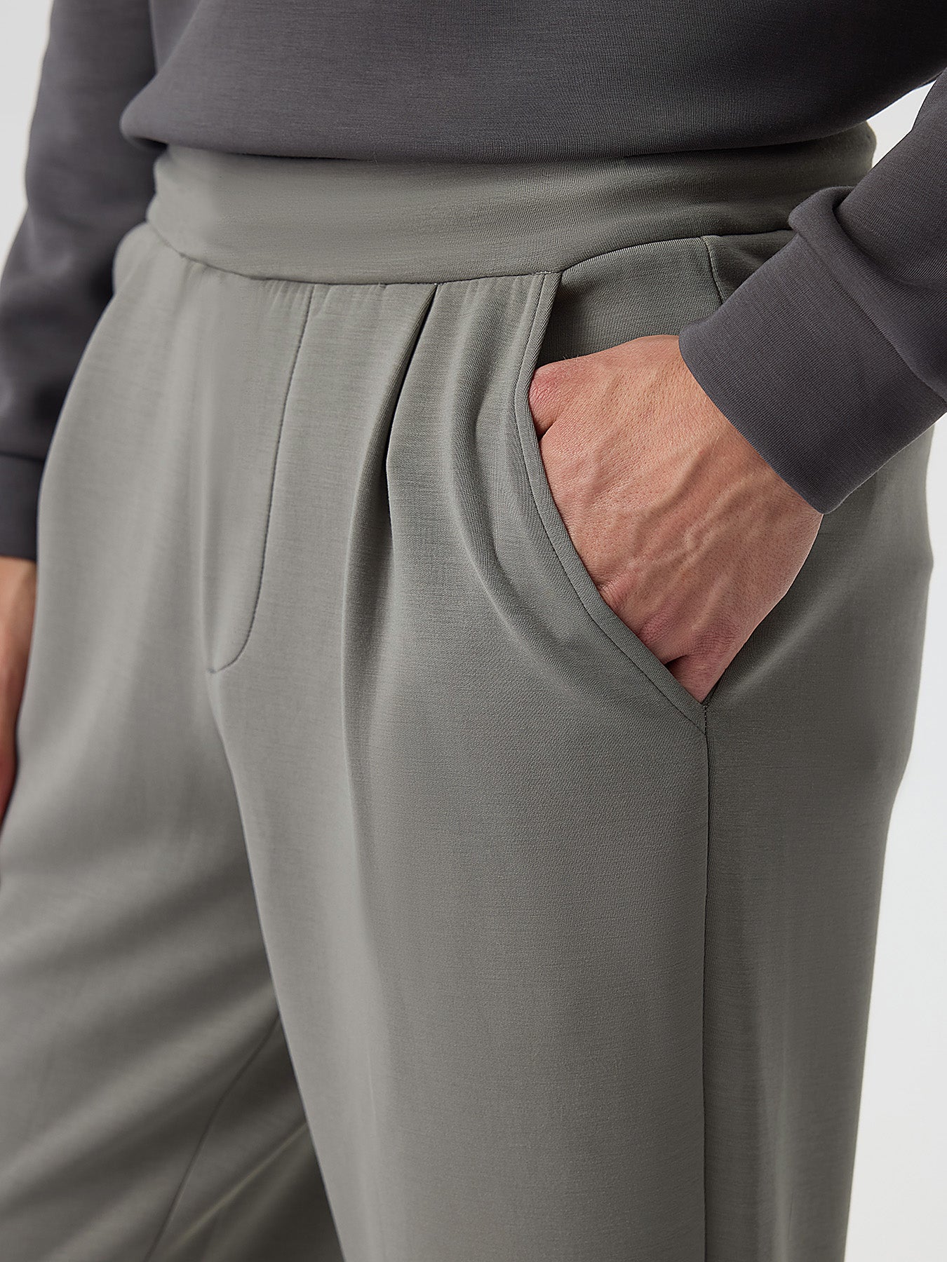 Modal Blend Casual Smart Trouser 32"