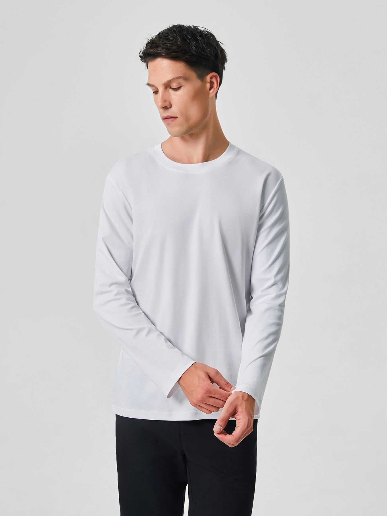 CloudWear Long Sleeve Straight Hem Tee