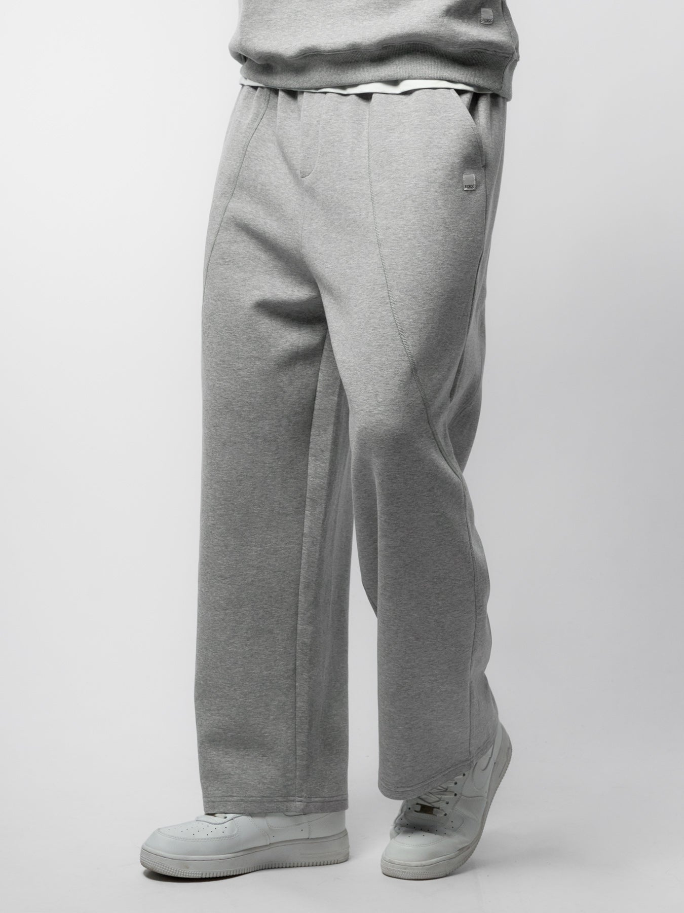 CozySpacer Fall Drawstring Wide Leg Pants Curved Design