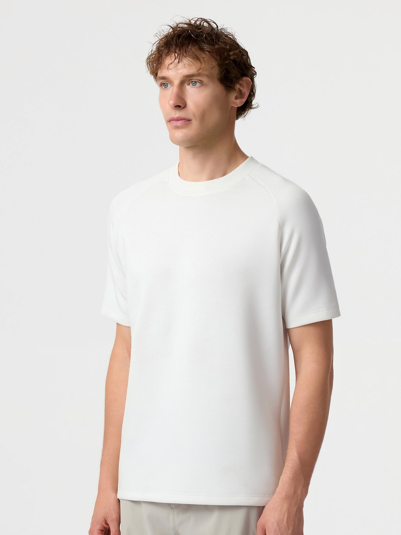 Modal Blend Short-Sleeve Raglan Tee