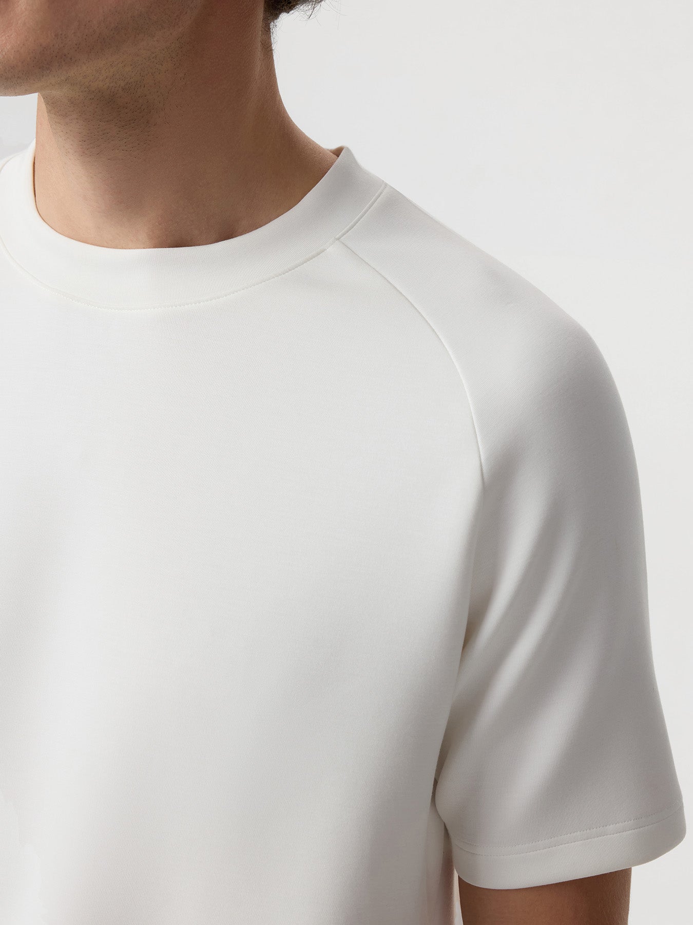 Modal Blend Short-Sleeve Raglan Tee