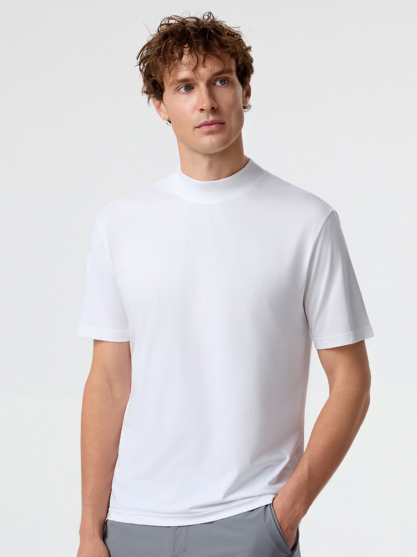 Staycool 2.0 Mock Neck Tee