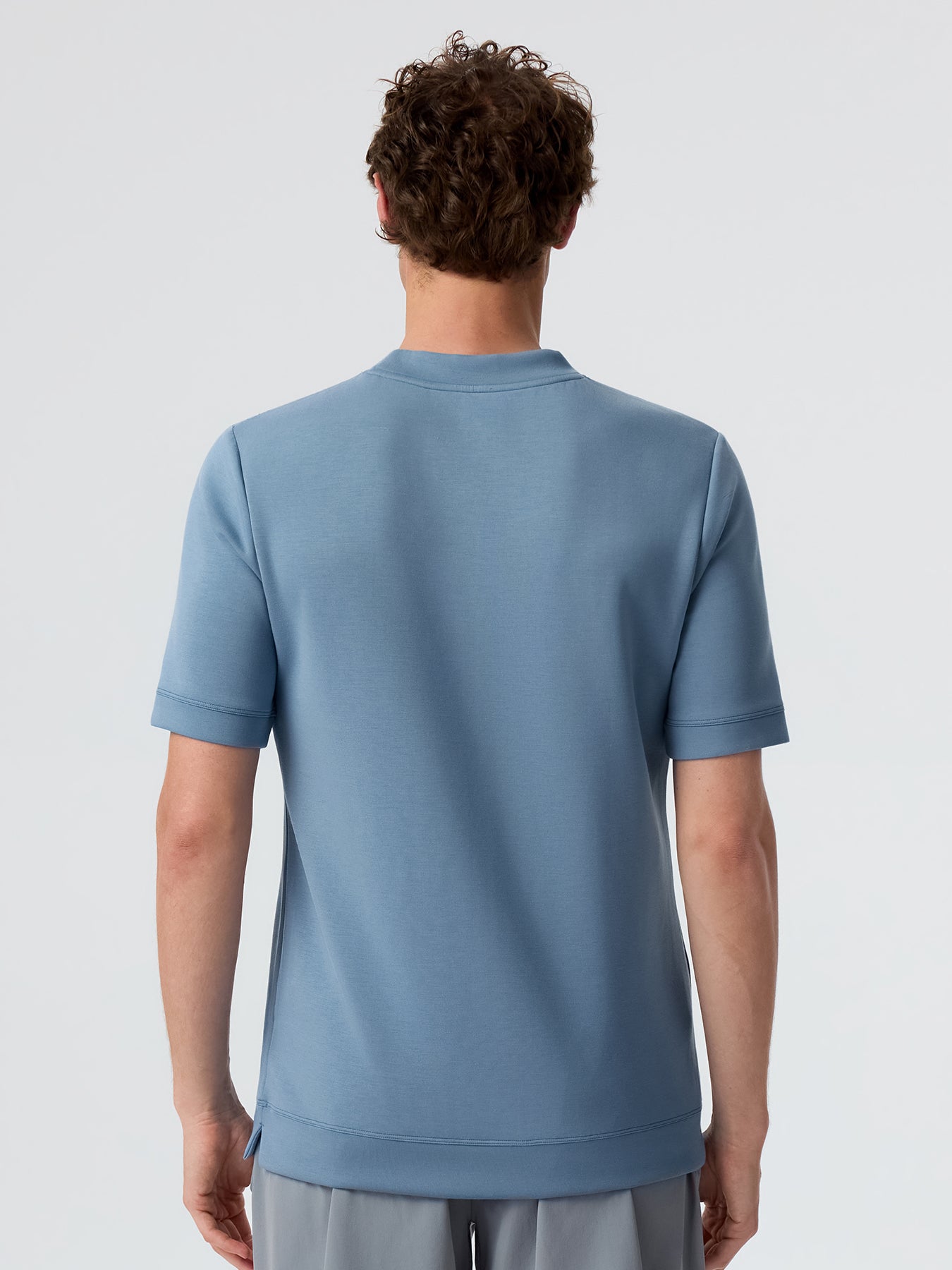 Modal Blend Short Sleeve Tee:Slim Fit