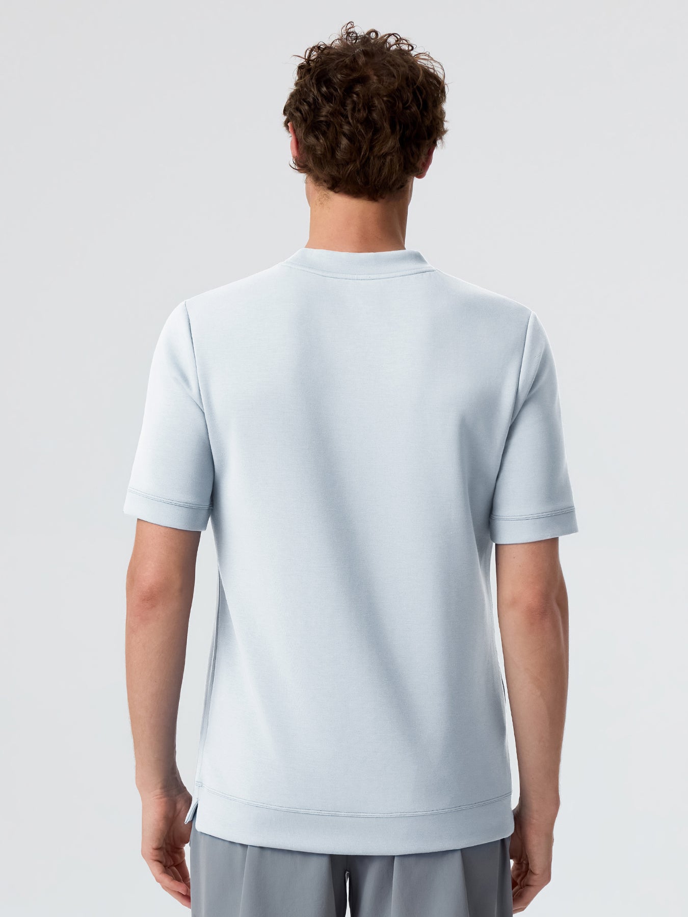 Modal Blend Short Sleeve Tee:Slim Fit