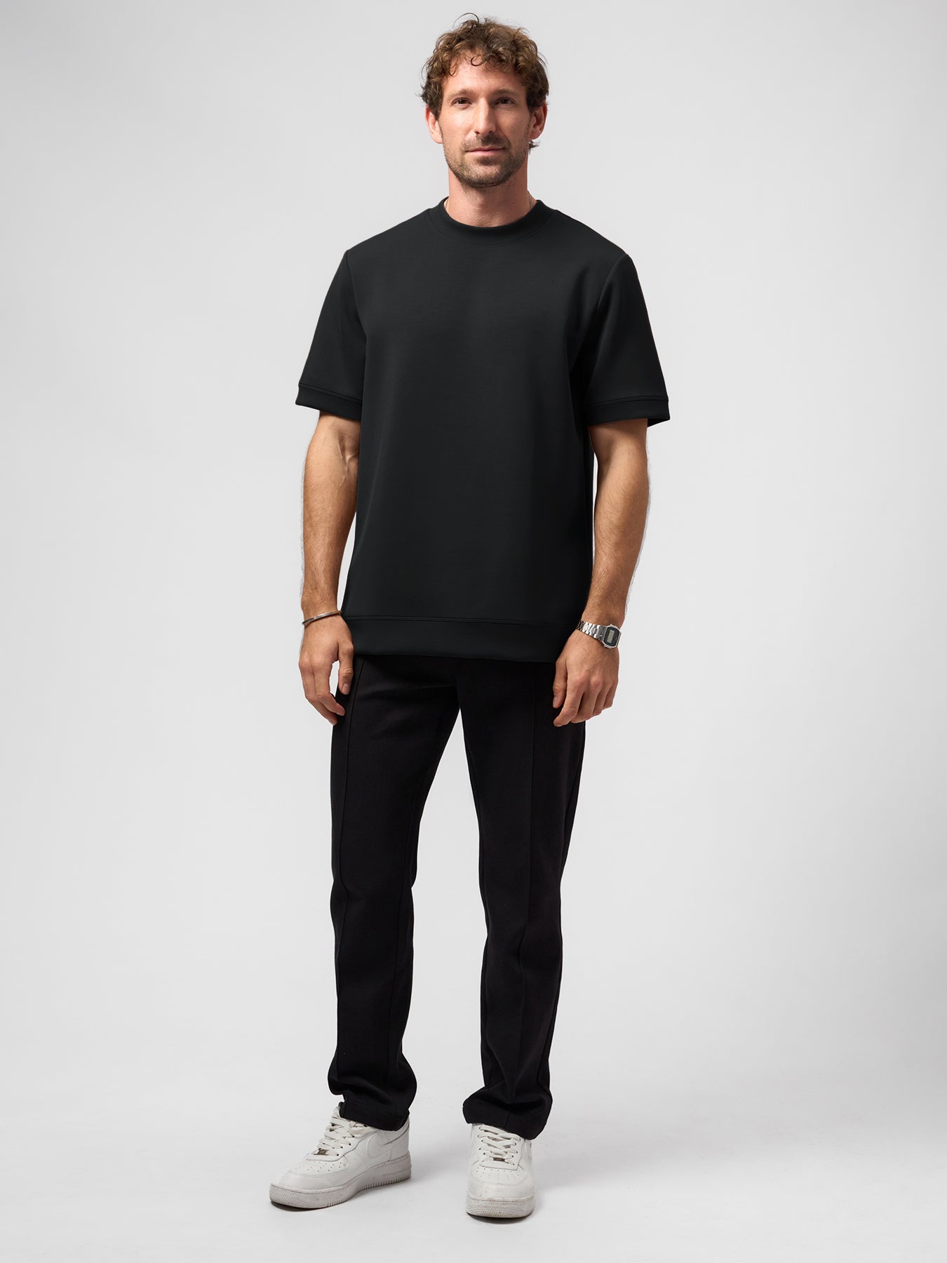Modal Blend Short Sleeve Tee: Classic Fit