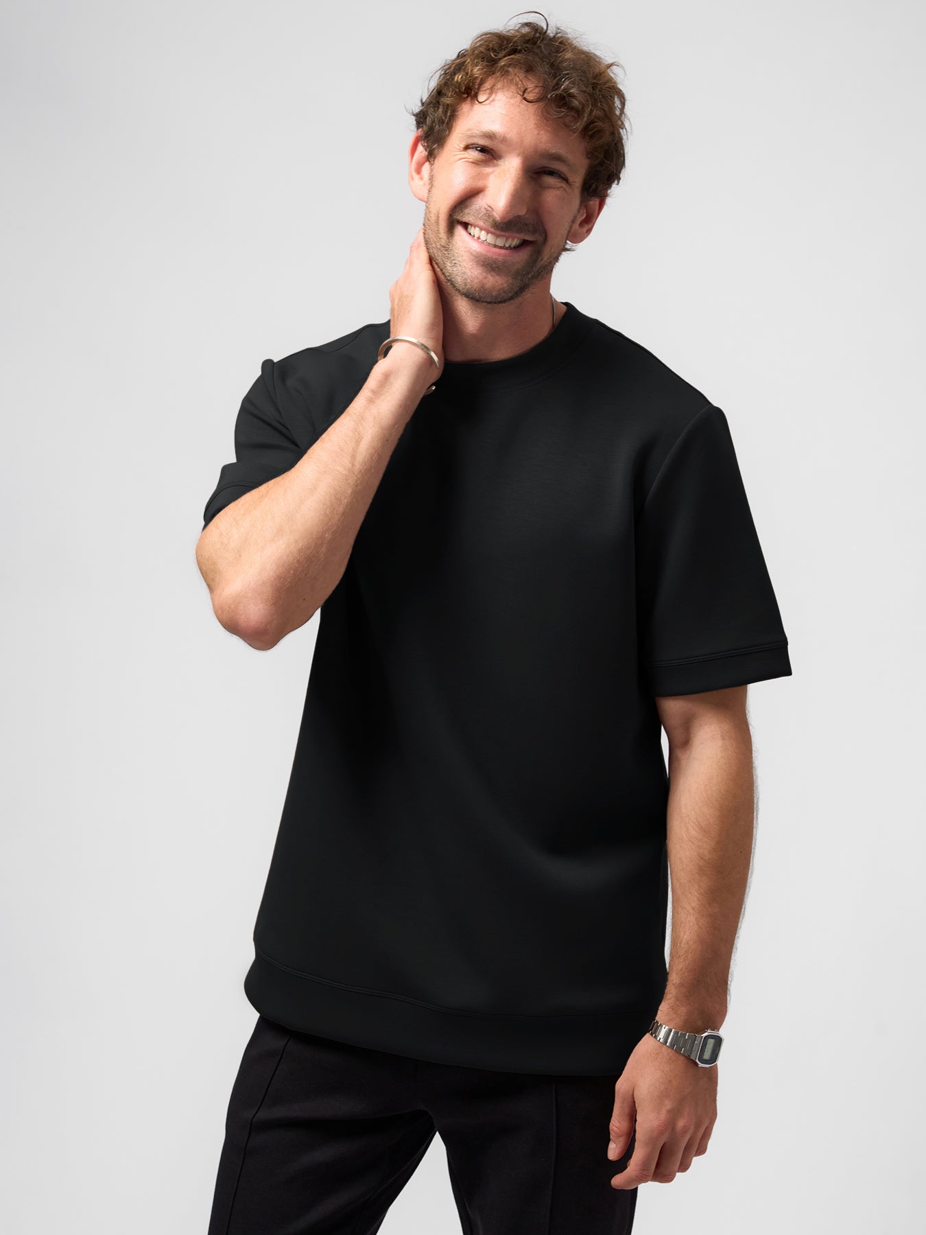 Modal Blend Short Sleeve Tee: Classic Fit