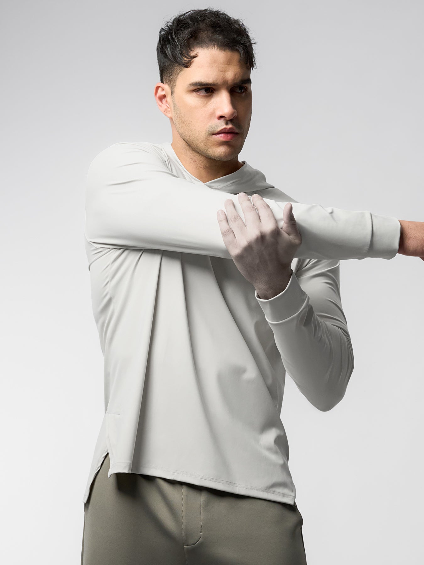 Smoothblend Split Hem Hoodie