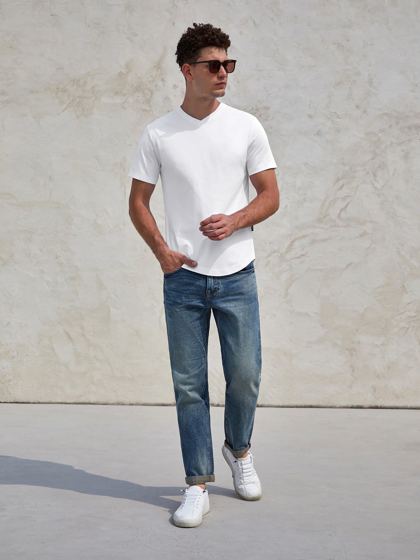 StayCool 2.0 V-neck Drop-Cut Tee