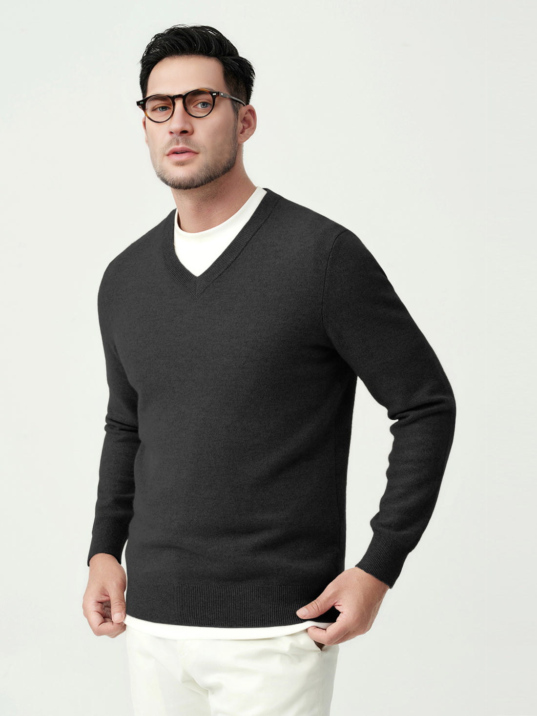 GentleKnit V-Neck Sweater |