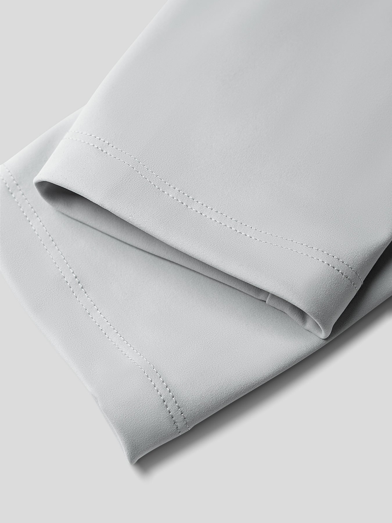 SmoothBlend Half Zip Mock Neck Tee: Zip Same Color