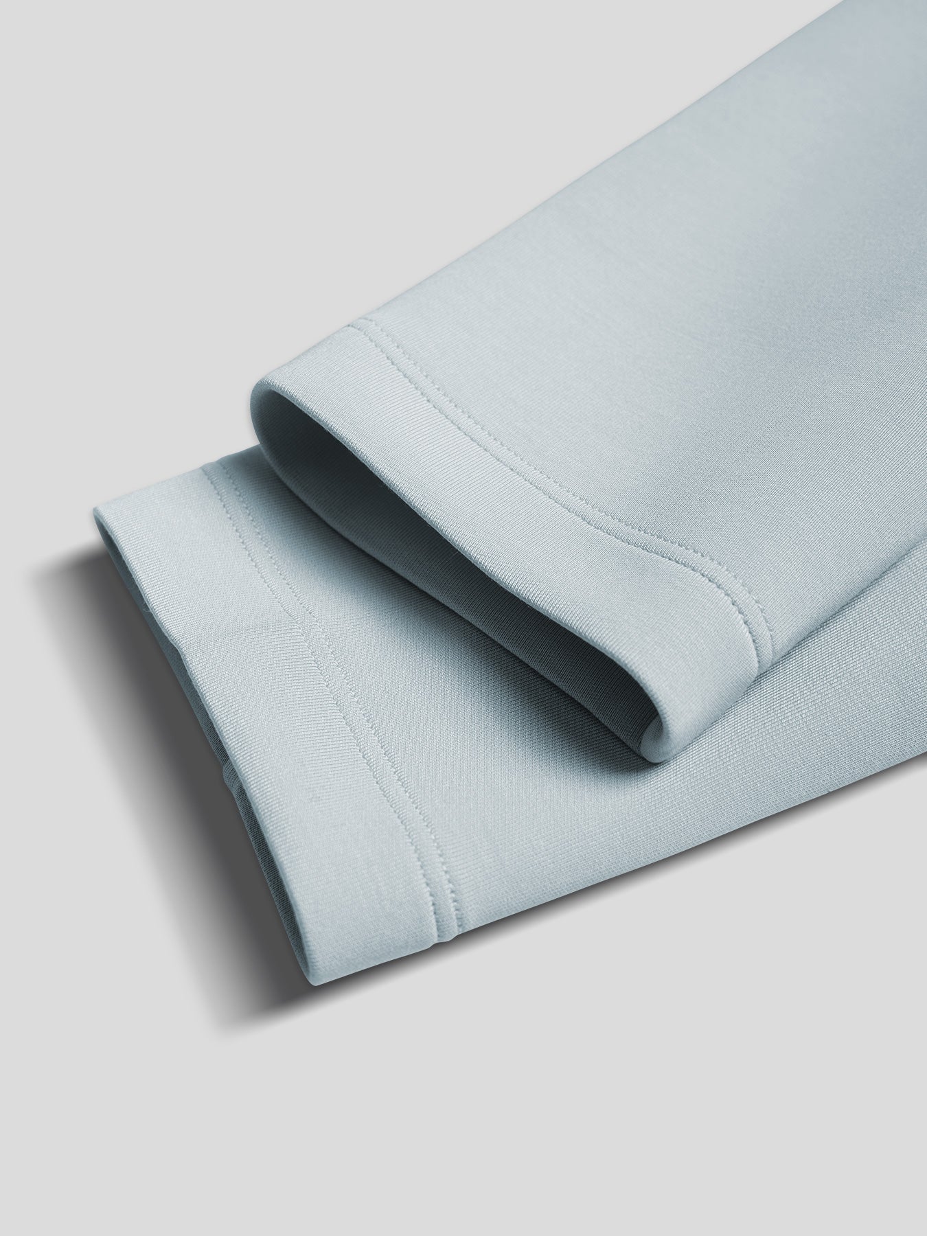 Modal Blend Elbow Patch Long Sleeve Tee:Slim Fit