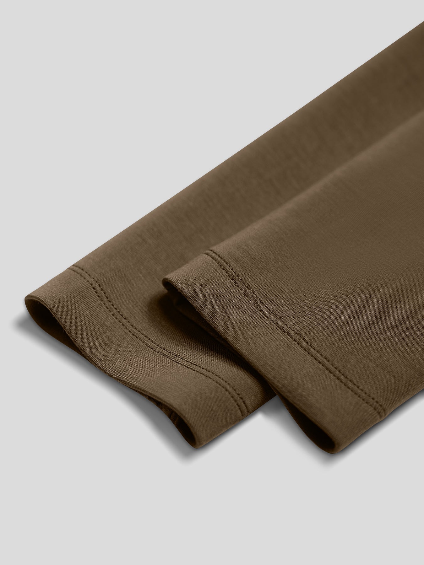 Modal Blend Elbow Patch Long Sleeve Tee:Slim Fit