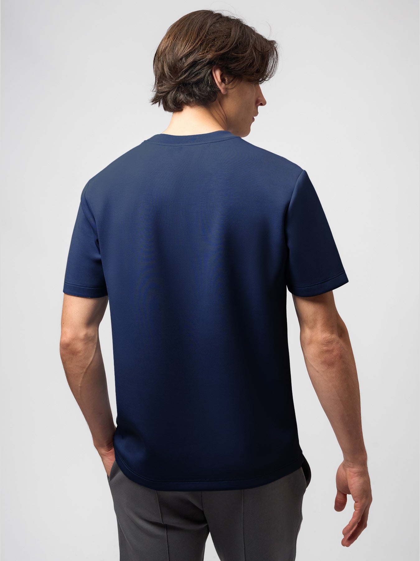 Modal Blend Pocket Tee with Rivet