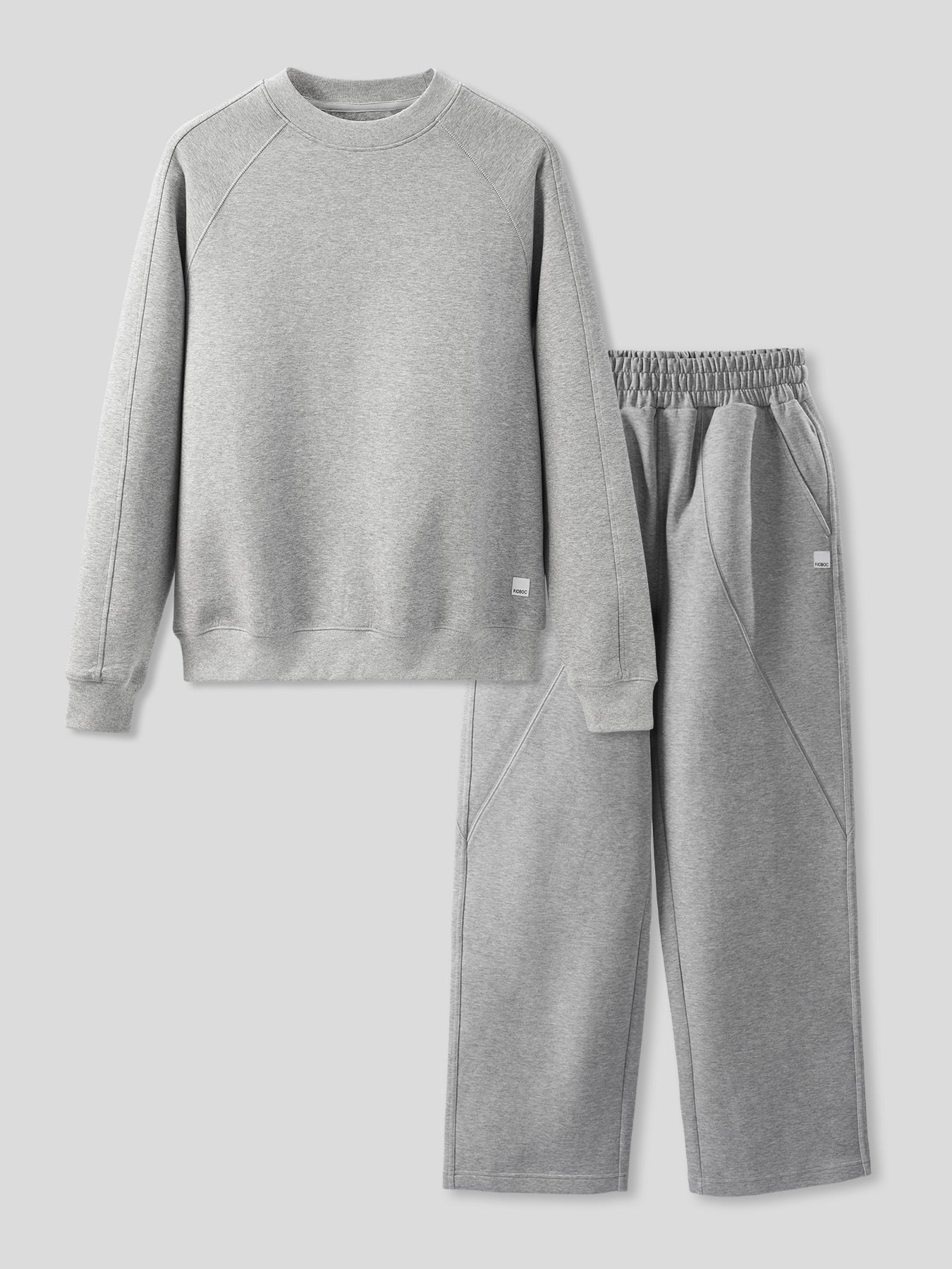 Cozyspacer Essential Sweatshirt And Wide Leg Pants Set