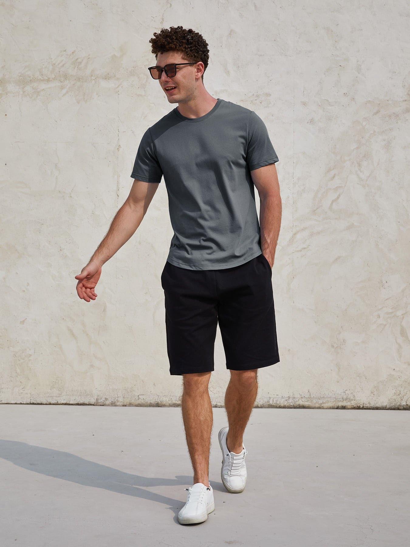 StayCool 2.0 Curve-Hem Tee: Slim-Fit