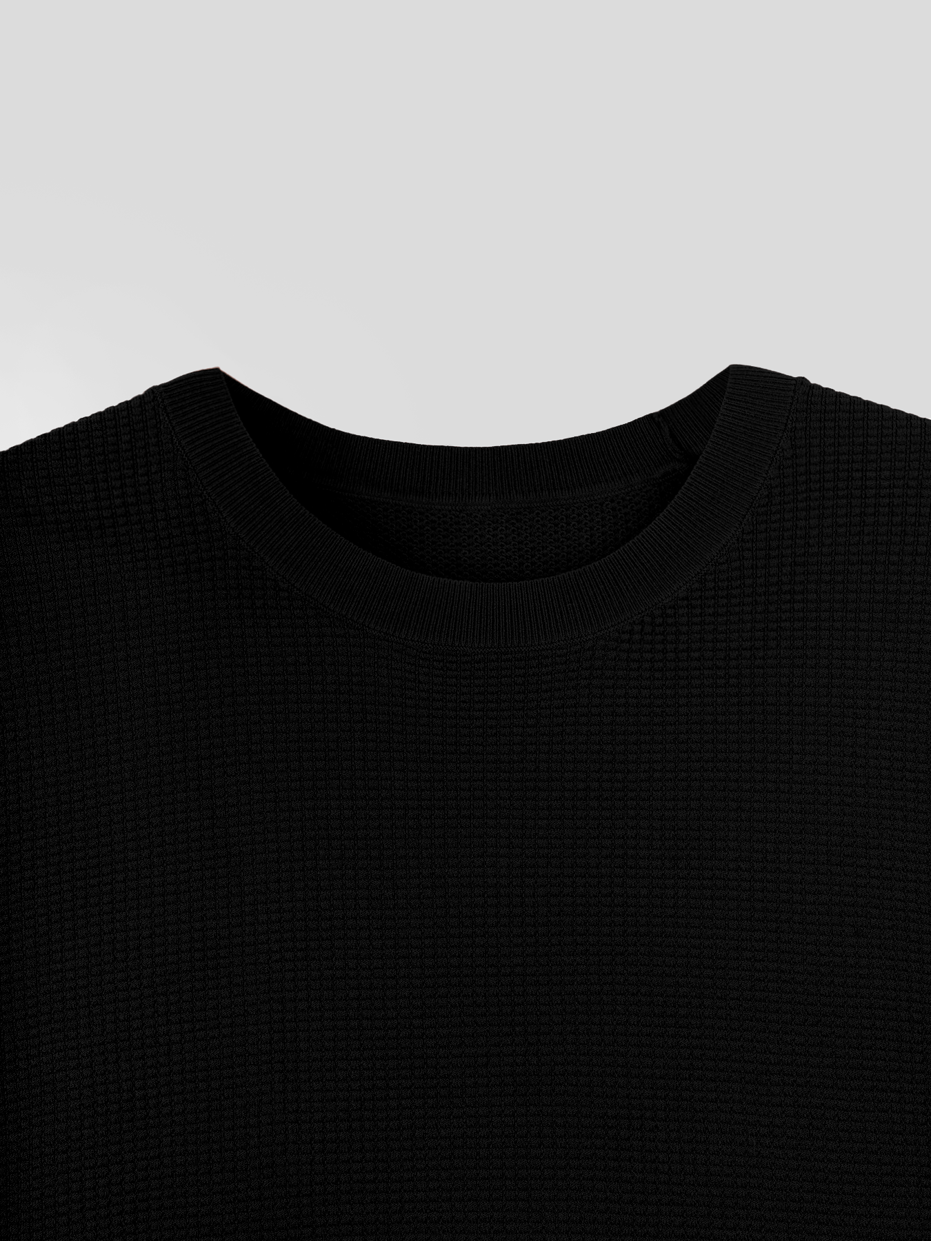 GentleKnit Honeycomb Short Sleeve Knitted T-Shirt