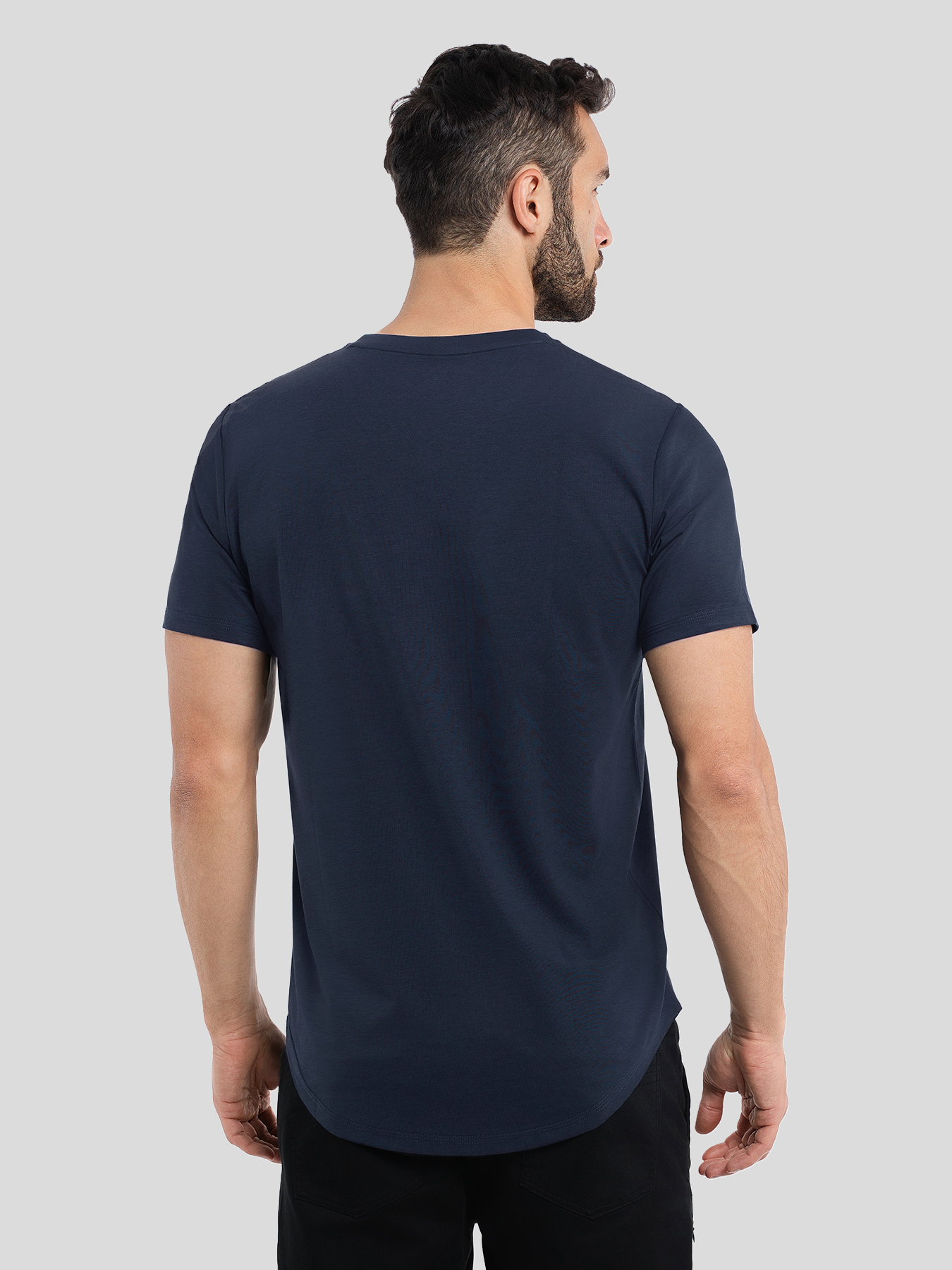 StayCool 2.0 V-neck Elongated Tee: Slim Fit