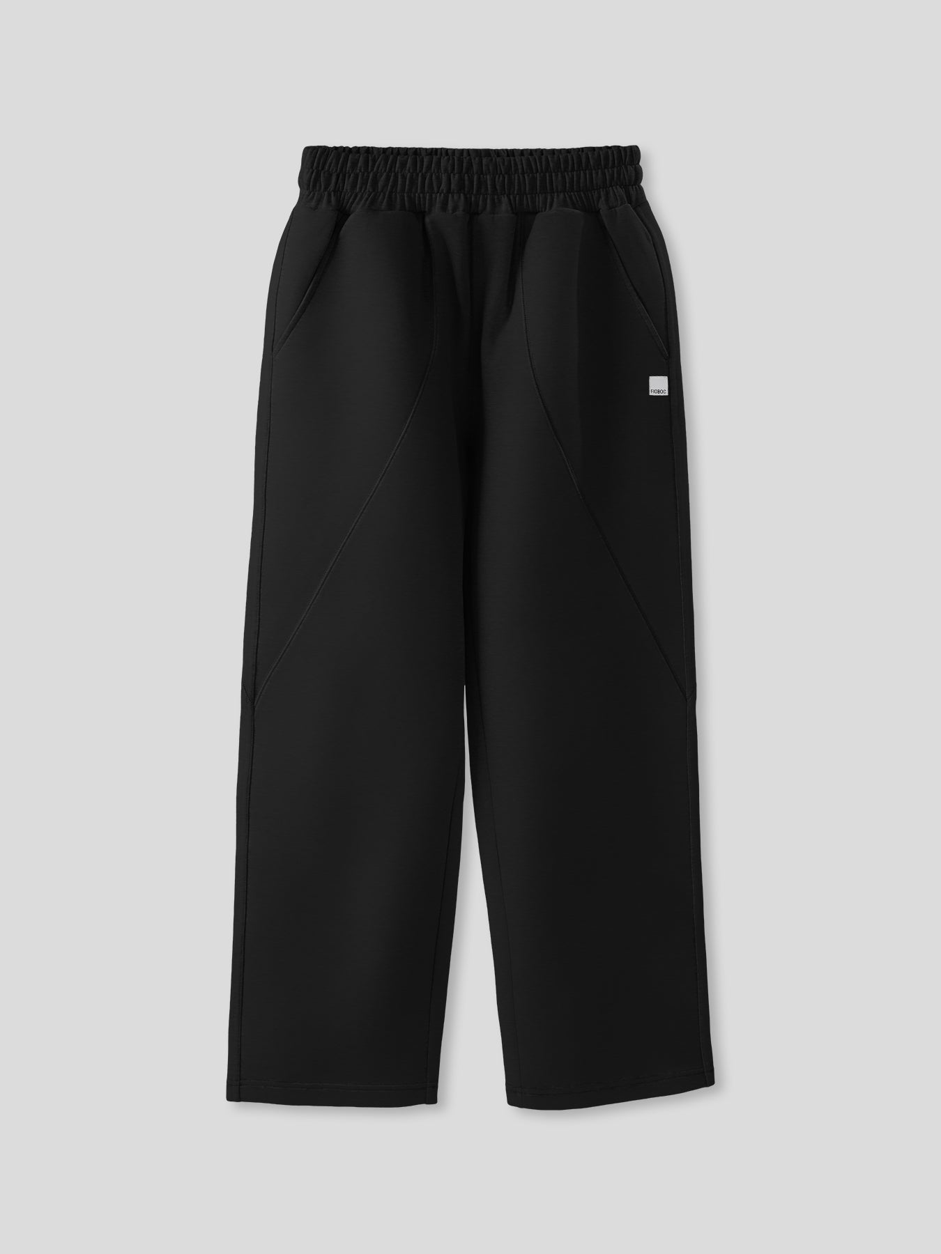 Weekend Performance Sweatshirt And Wide Leg Pants Set