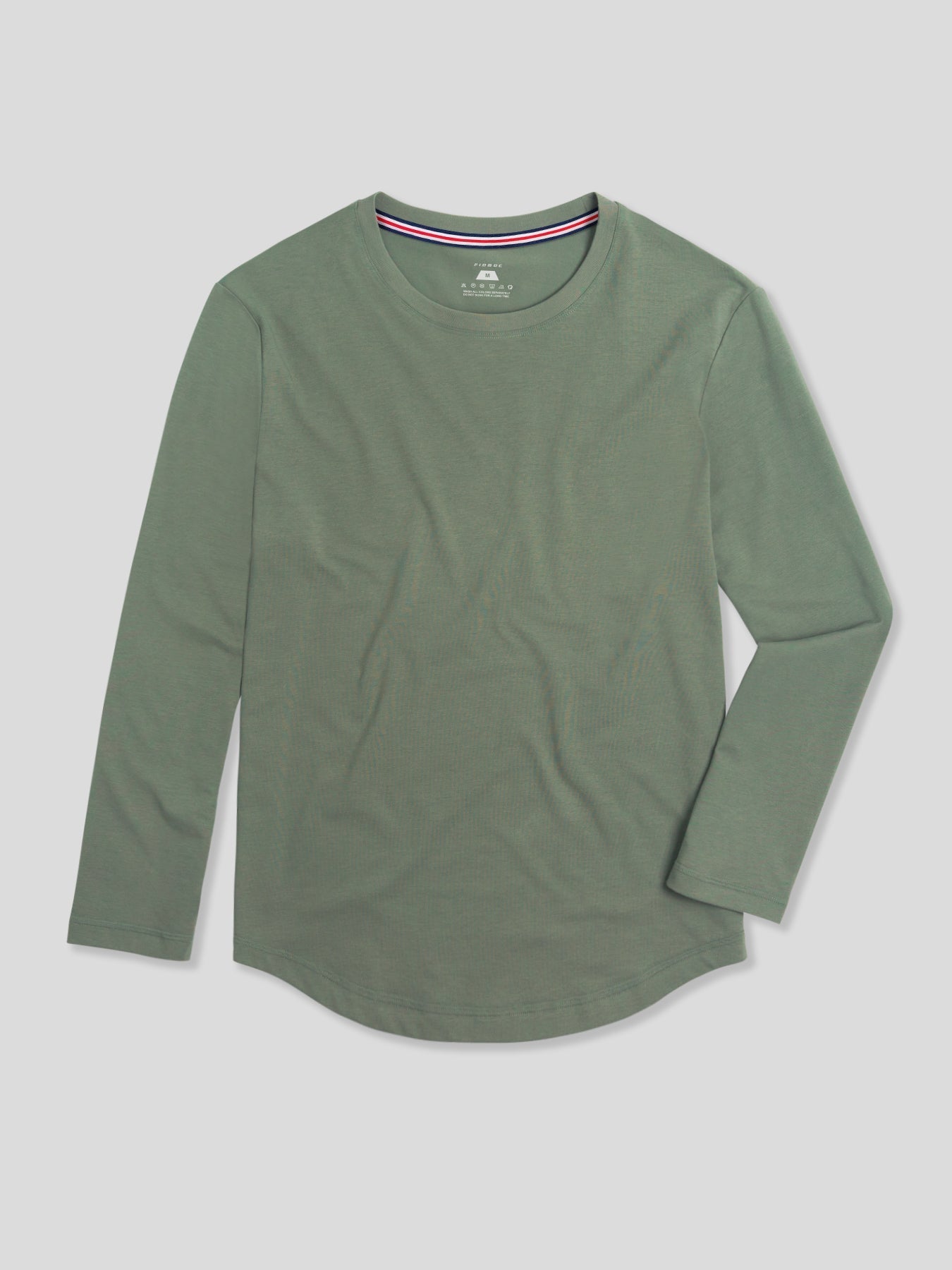 StaySmooth Long Sleeve Drop-Cut Tee:Slim Fit